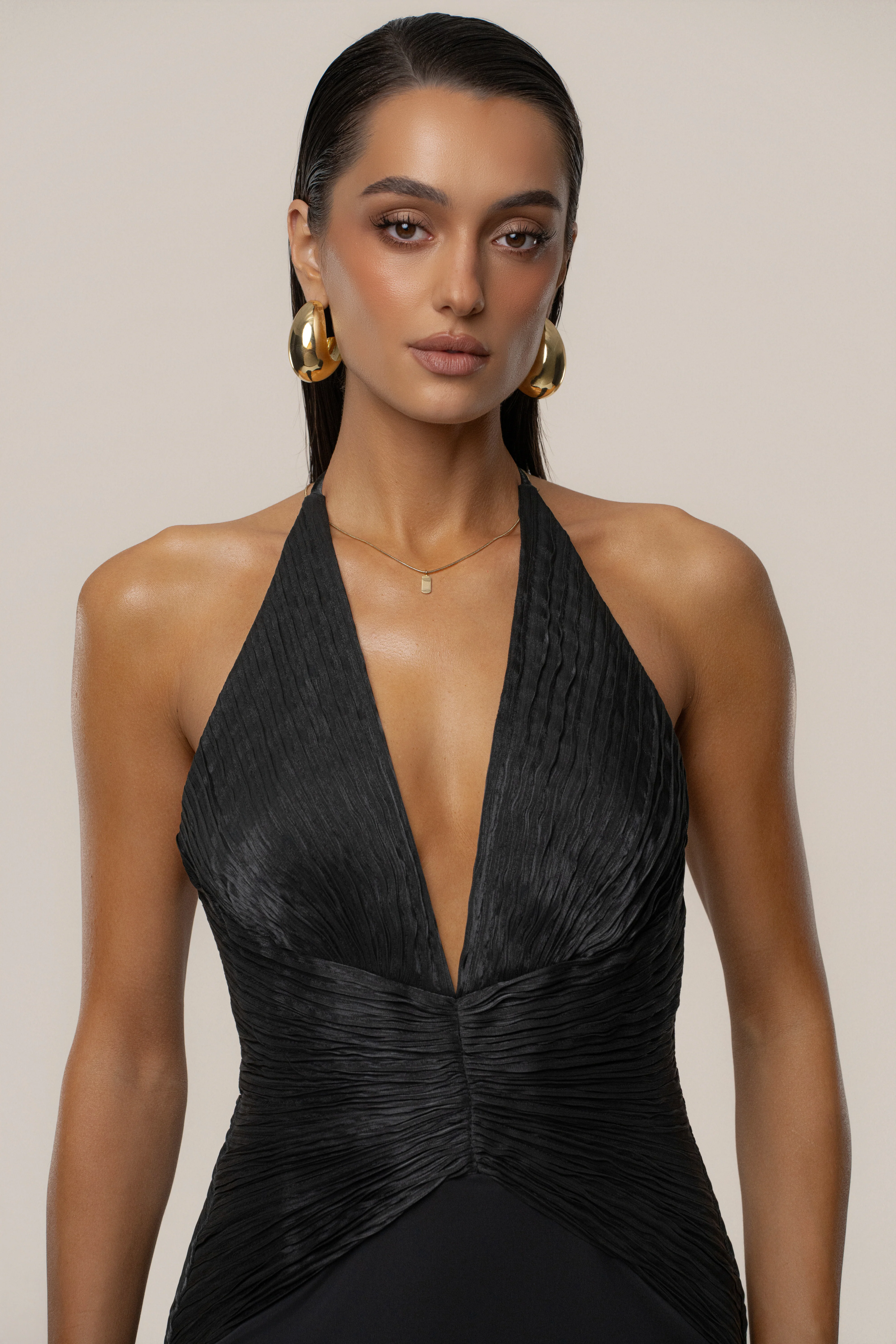 Black Enchanted Nights Maxi Dress - Image 6