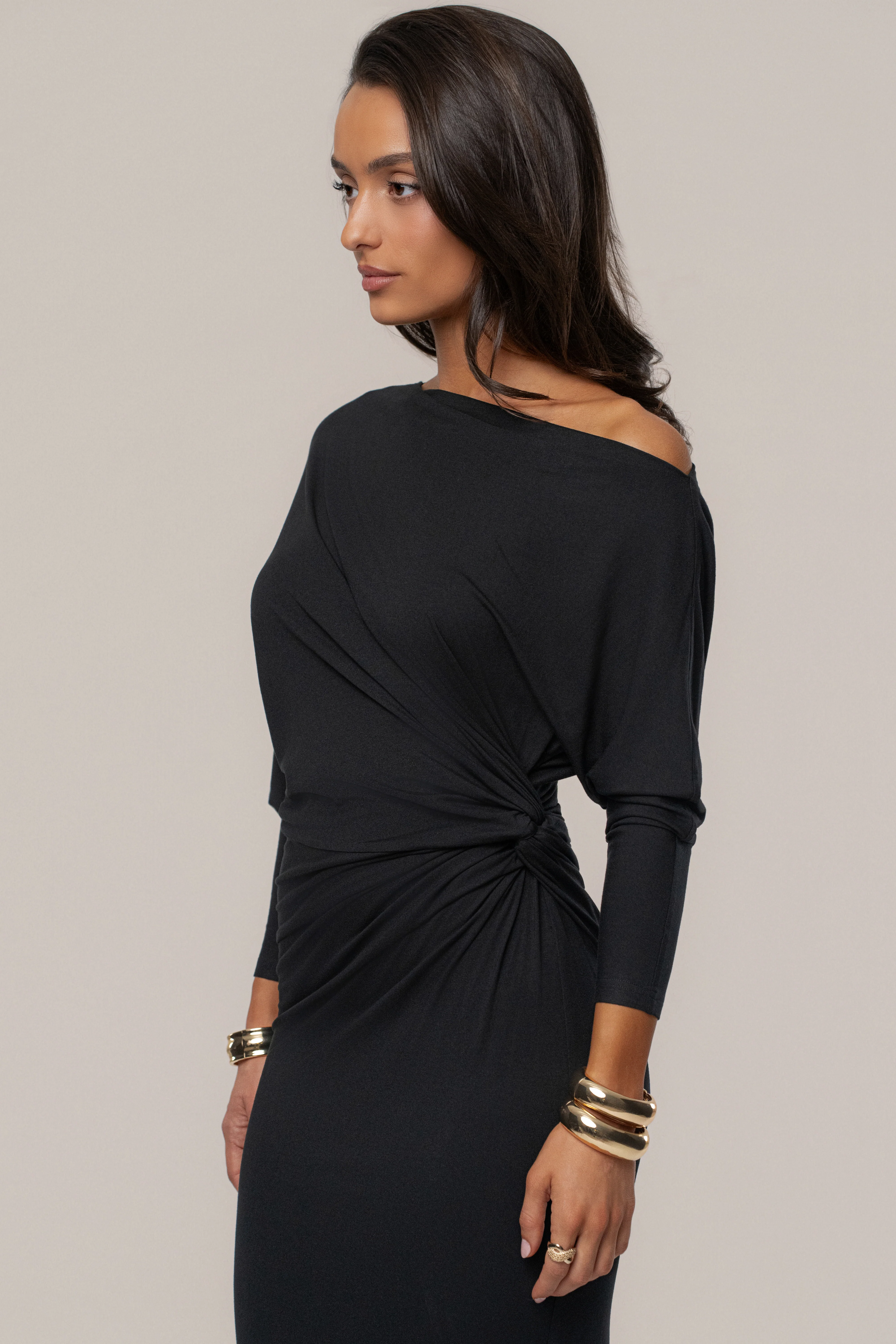 Black Eternal Obsession Maxi Dress - Image 2