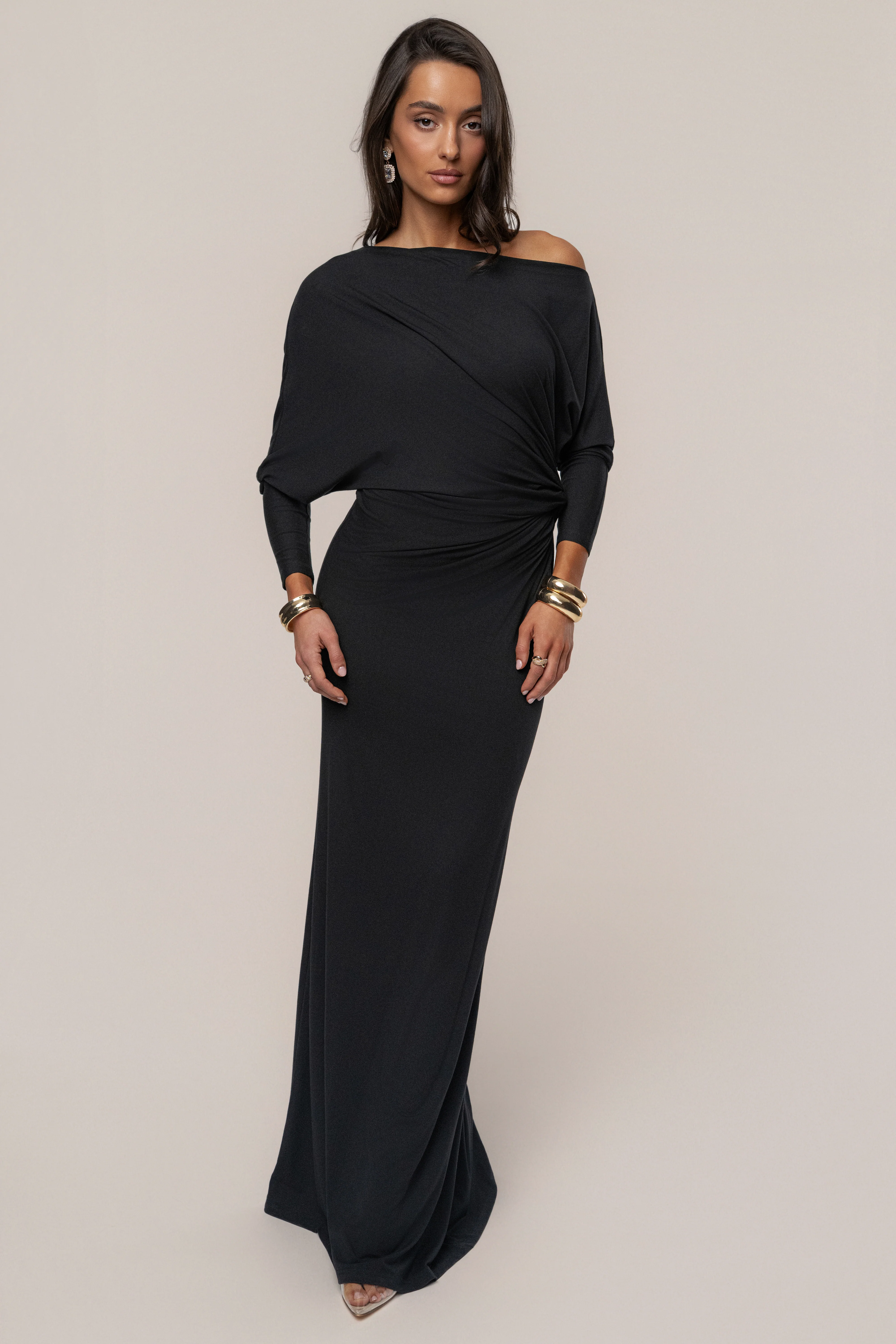 Black Eternal Obsession Maxi Dress - Image 4