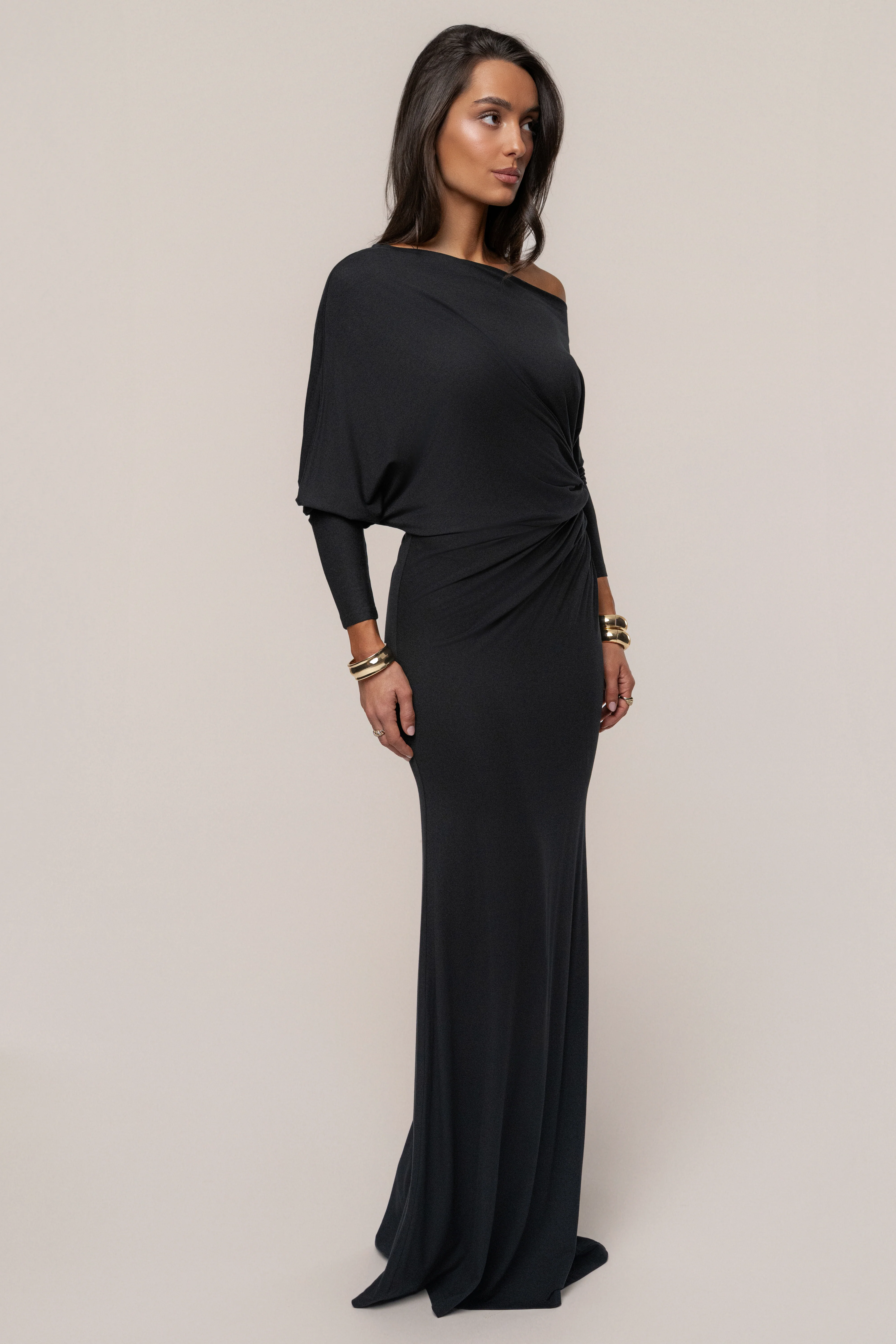 Black Eternal Obsession Maxi Dress - Image 5