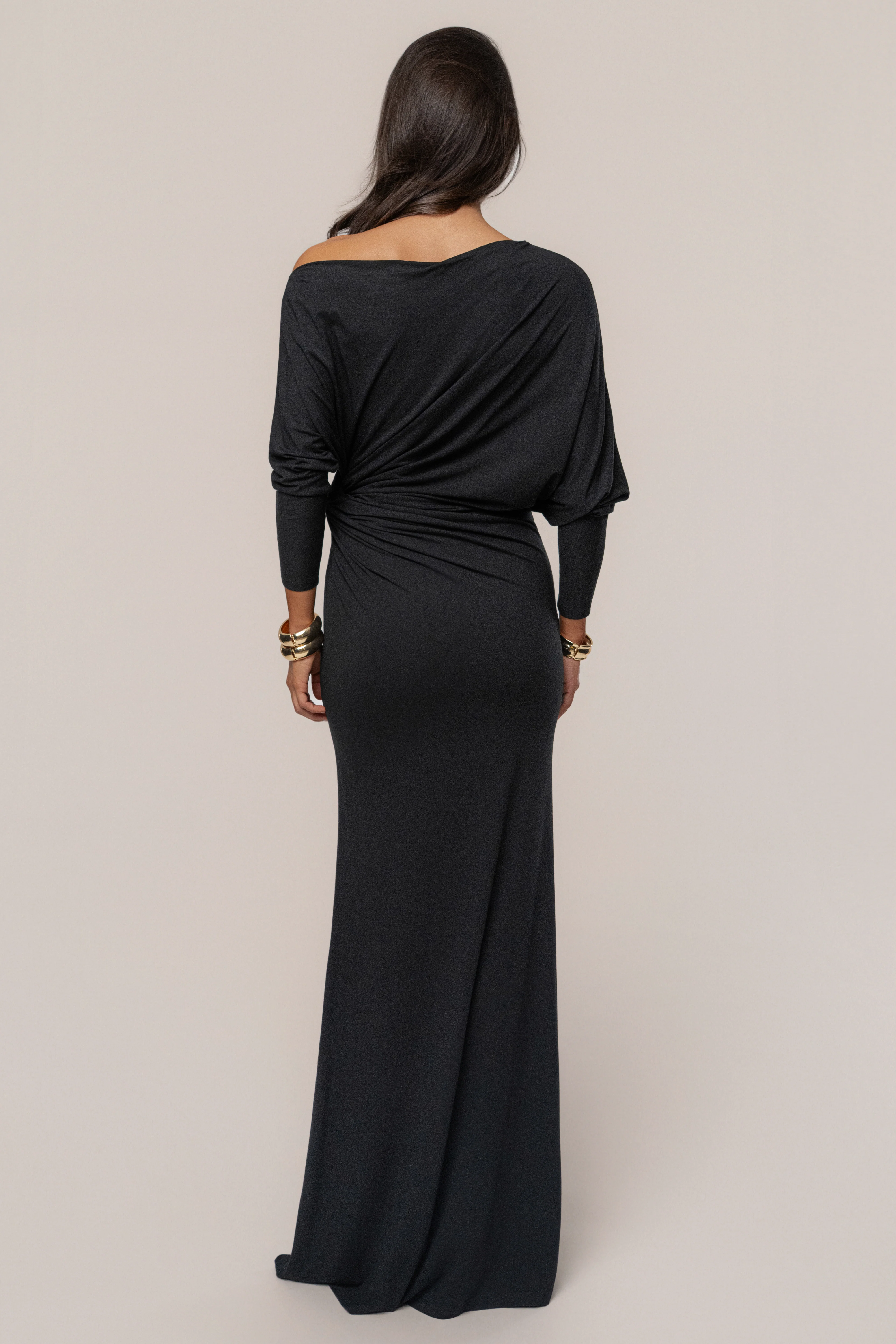 Black Eternal Obsession Maxi Dress - Image 8