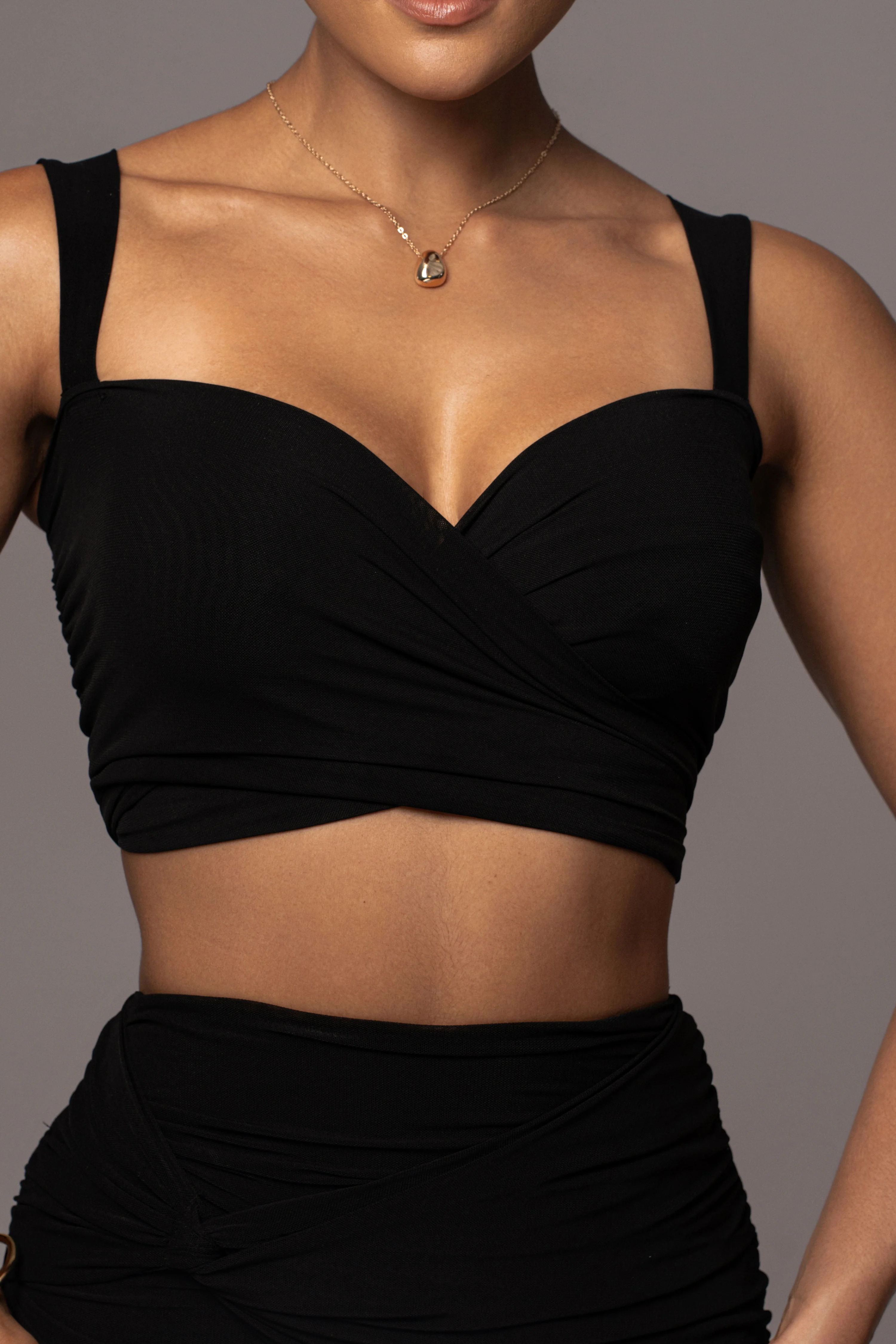 Black Extend Your Stay Skirt Set - Image 18