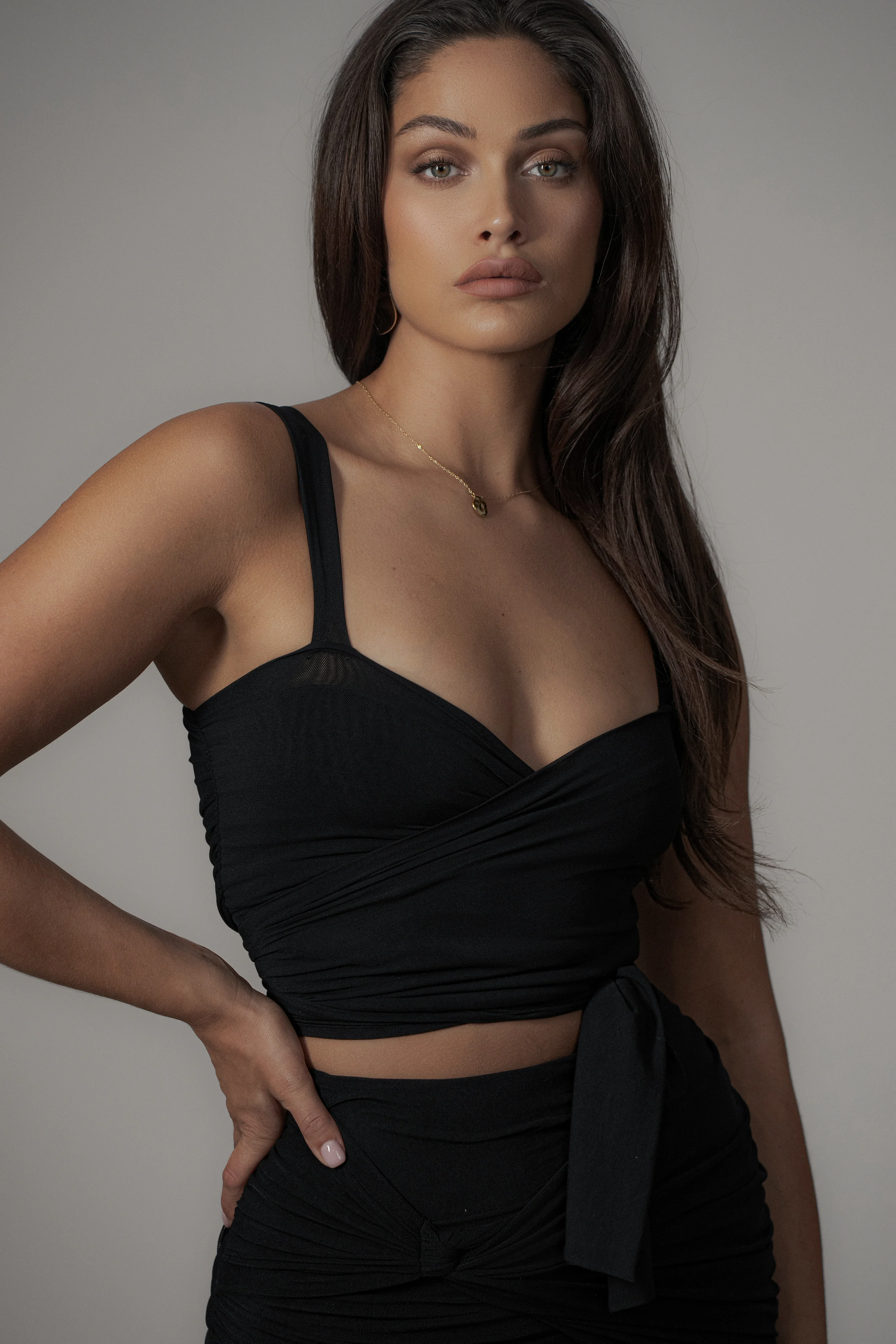 Black Extend Your Stay Skirt Set - Image 4