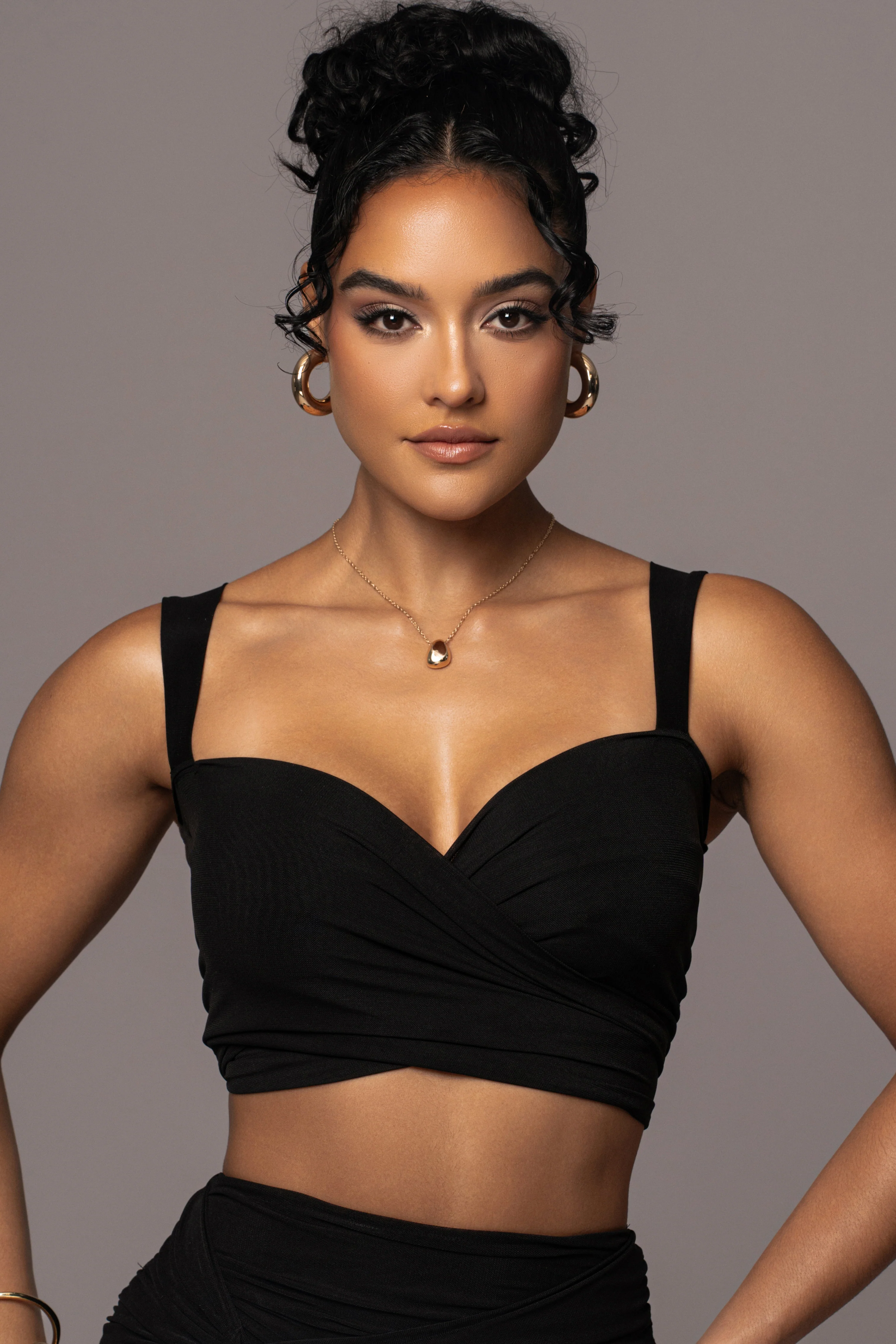 Black Extend Your Stay Skirt Set - Image 7