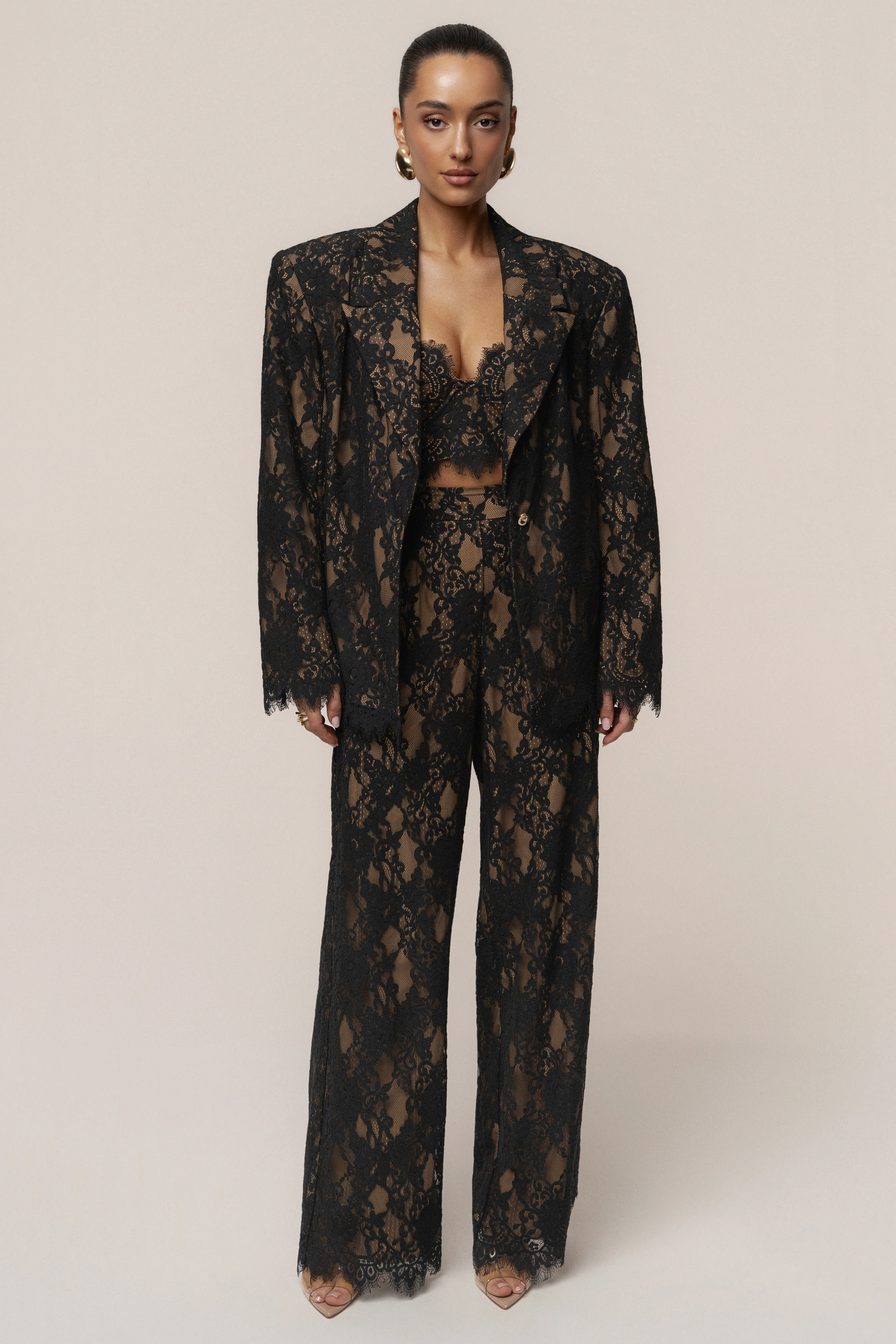 Black Forever Crush Lace Pant - Image 3