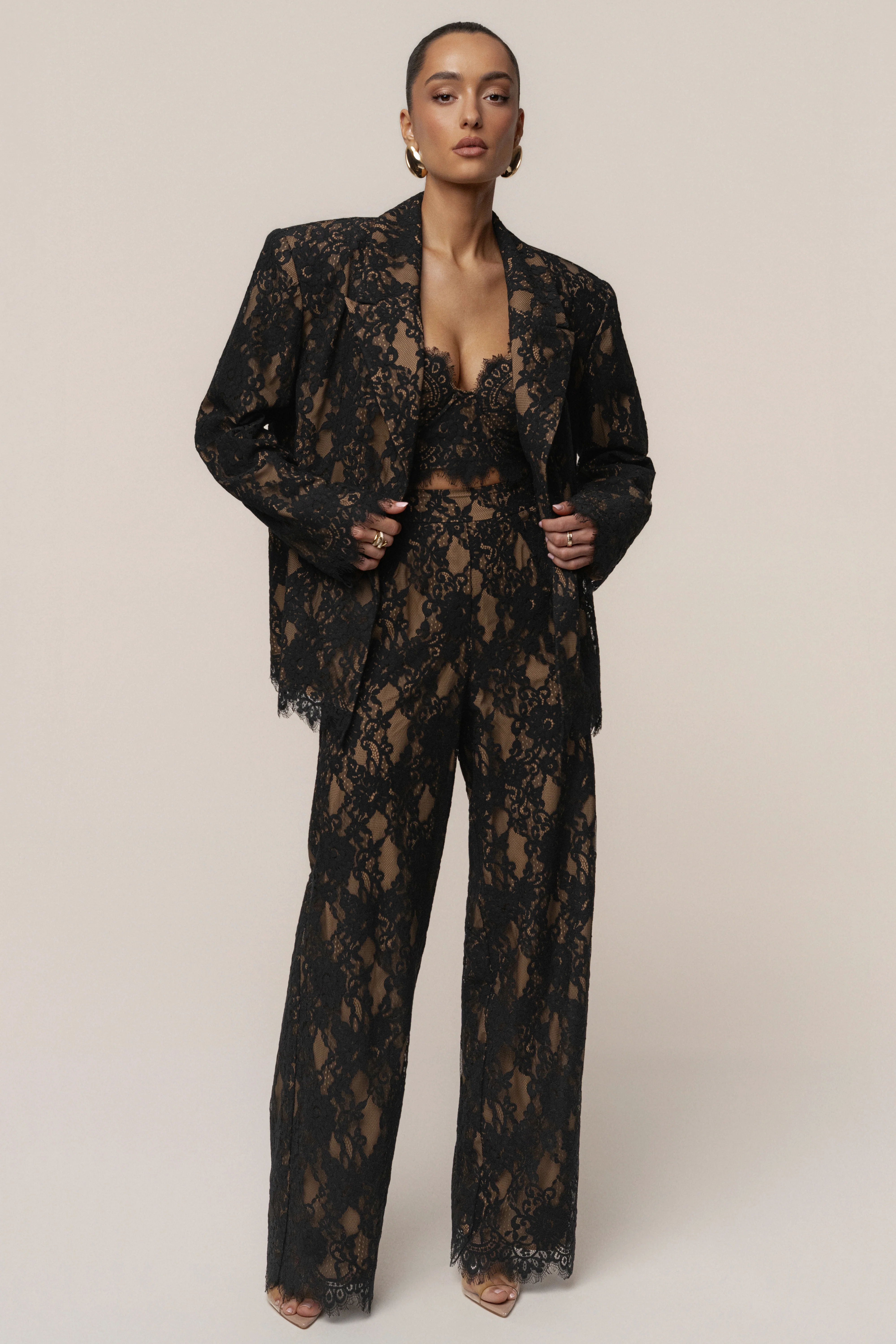 Black Forever Crush Lace Pant - Image 4
