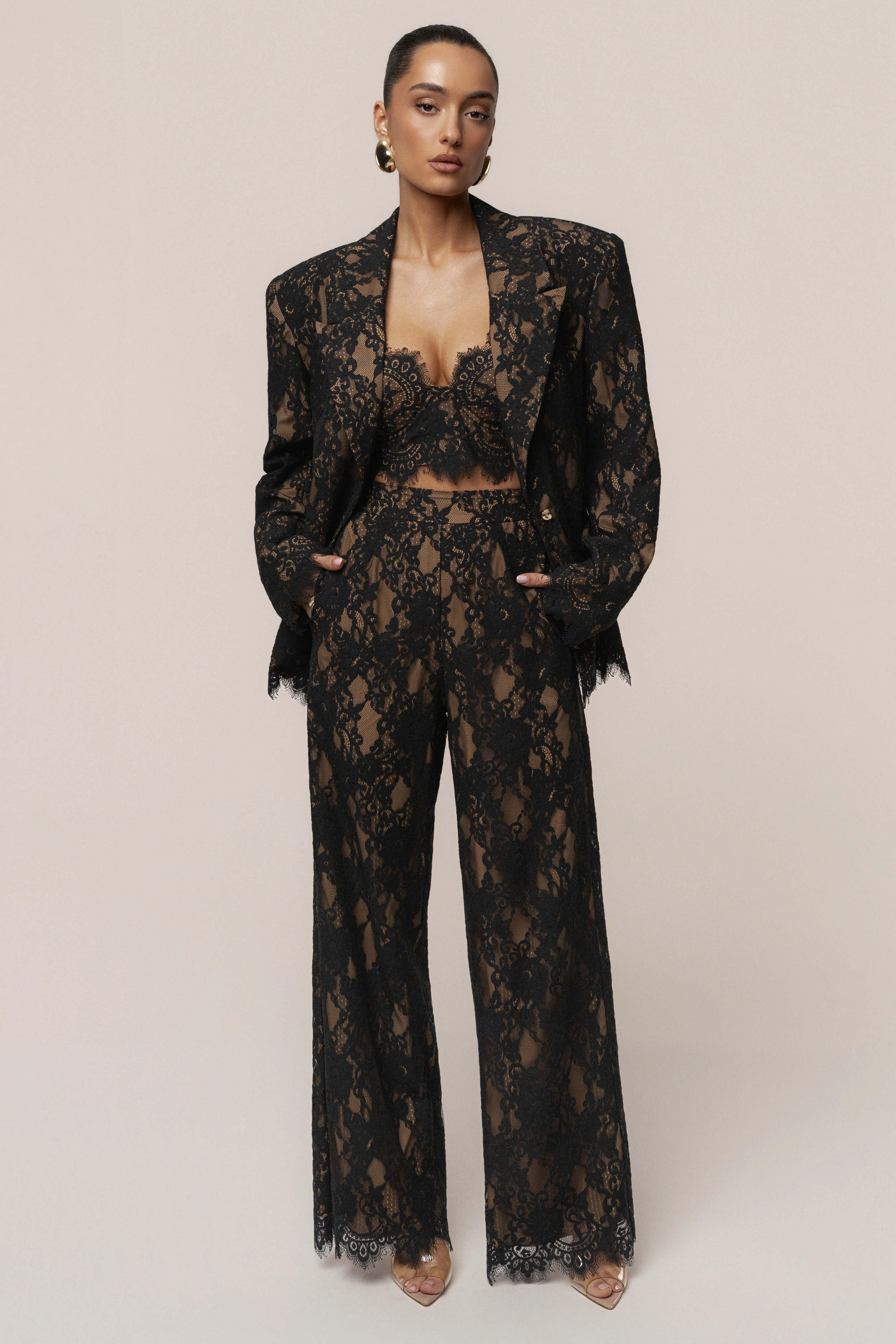 Black Forever Crush Lace Pant - Image 9