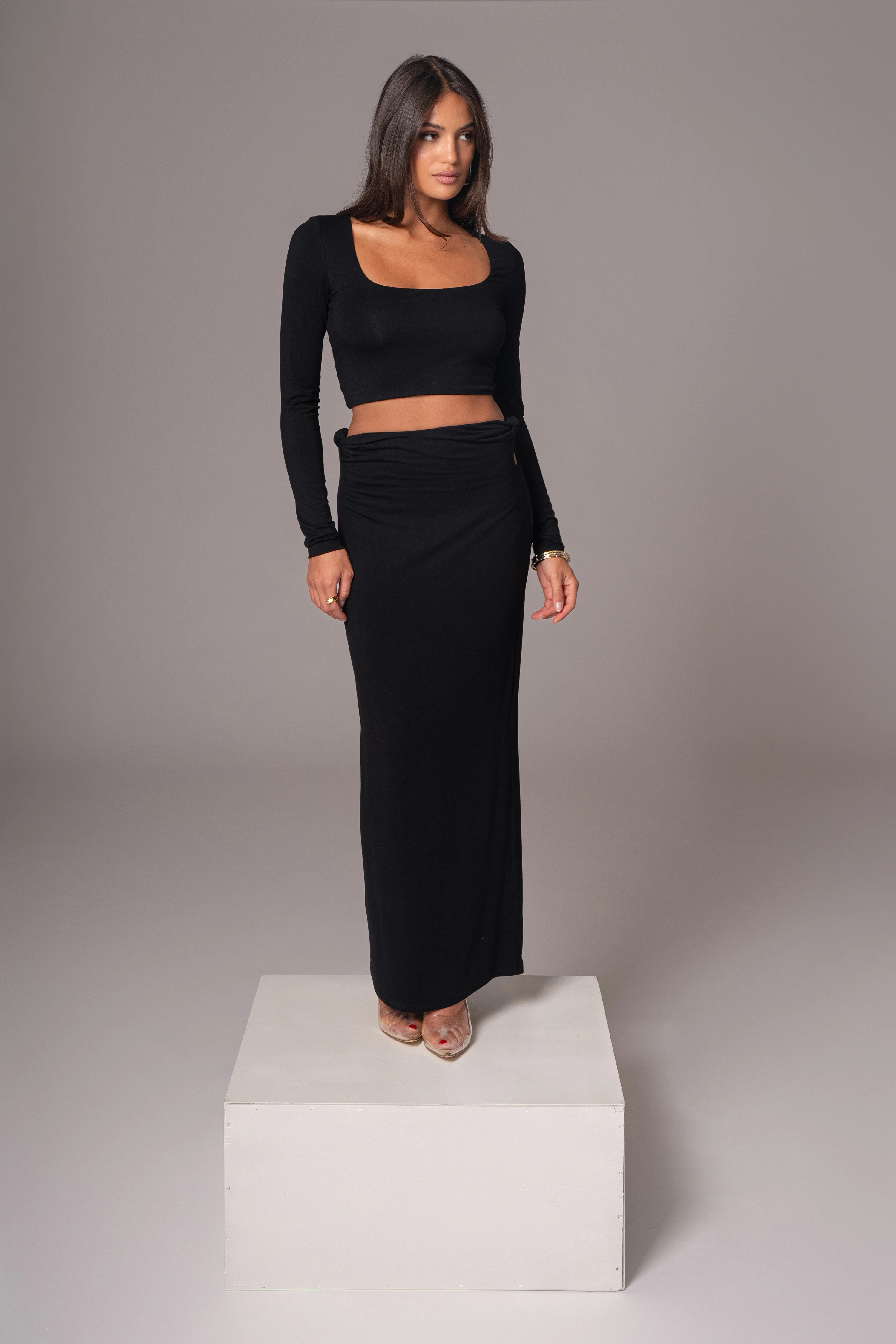 Black Geneva Skirt Set - Image 5
