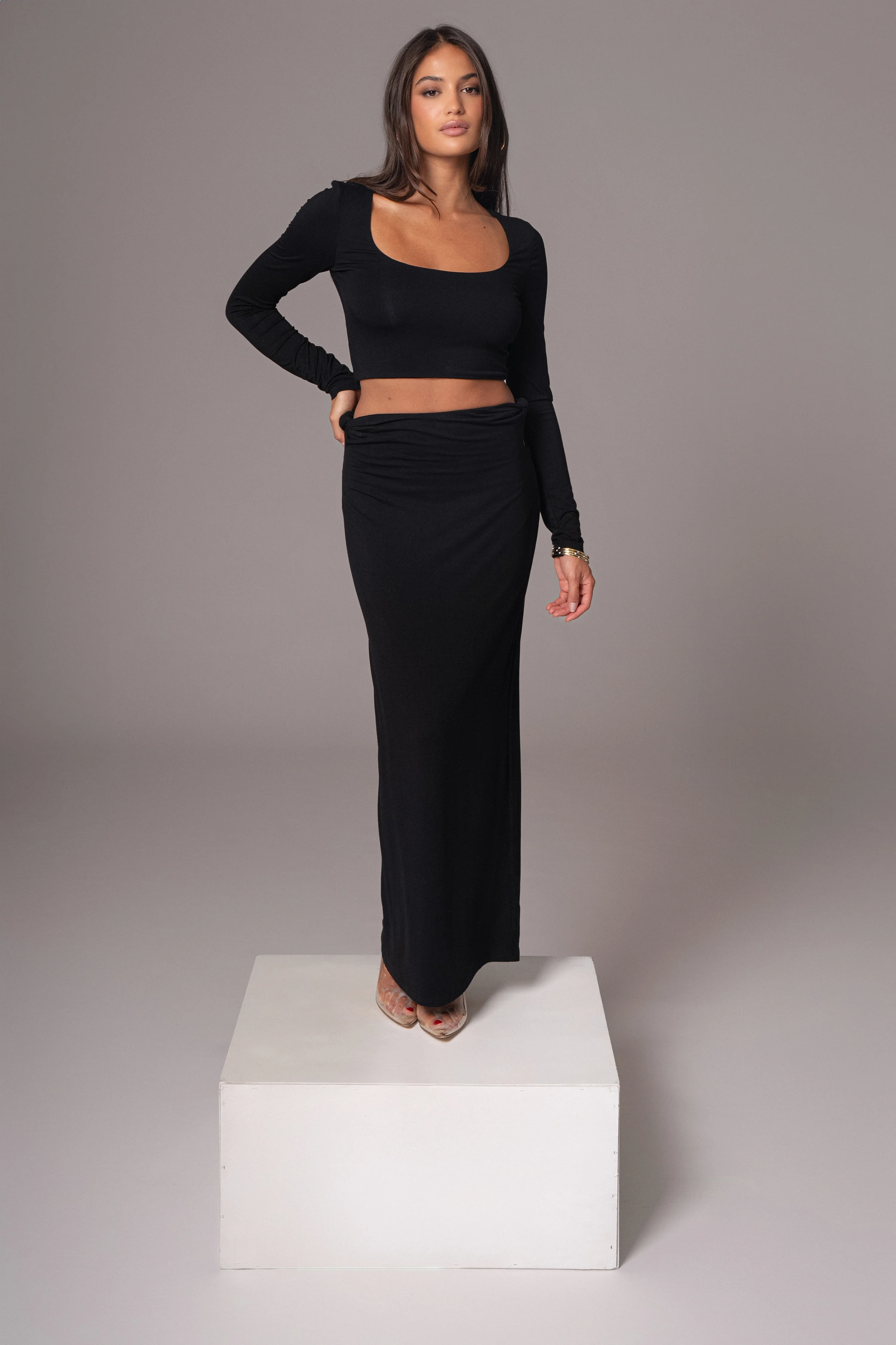 Black Geneva Skirt Set - Image 7