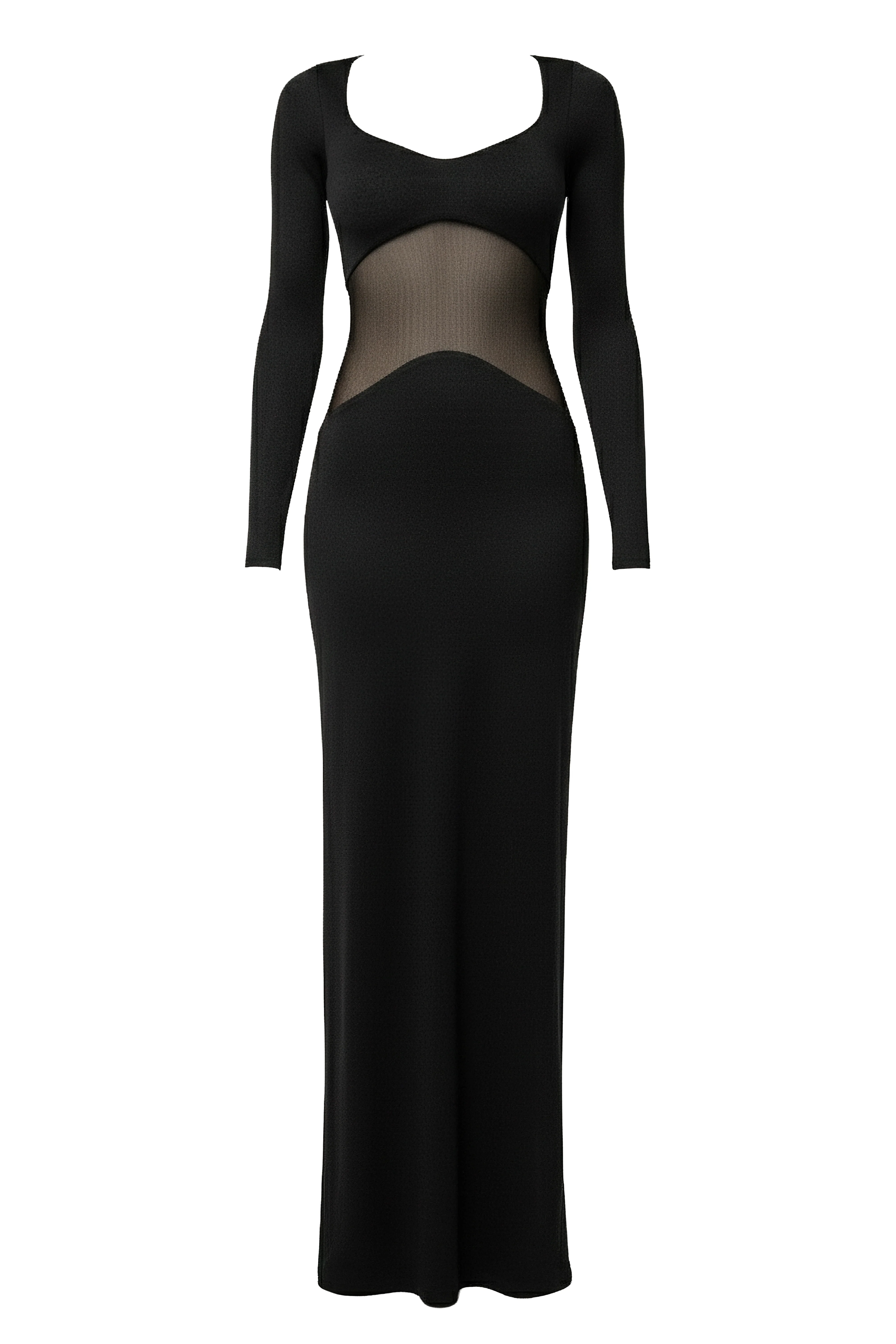 Black Glitz Hour Maxi Dress - Image 2
