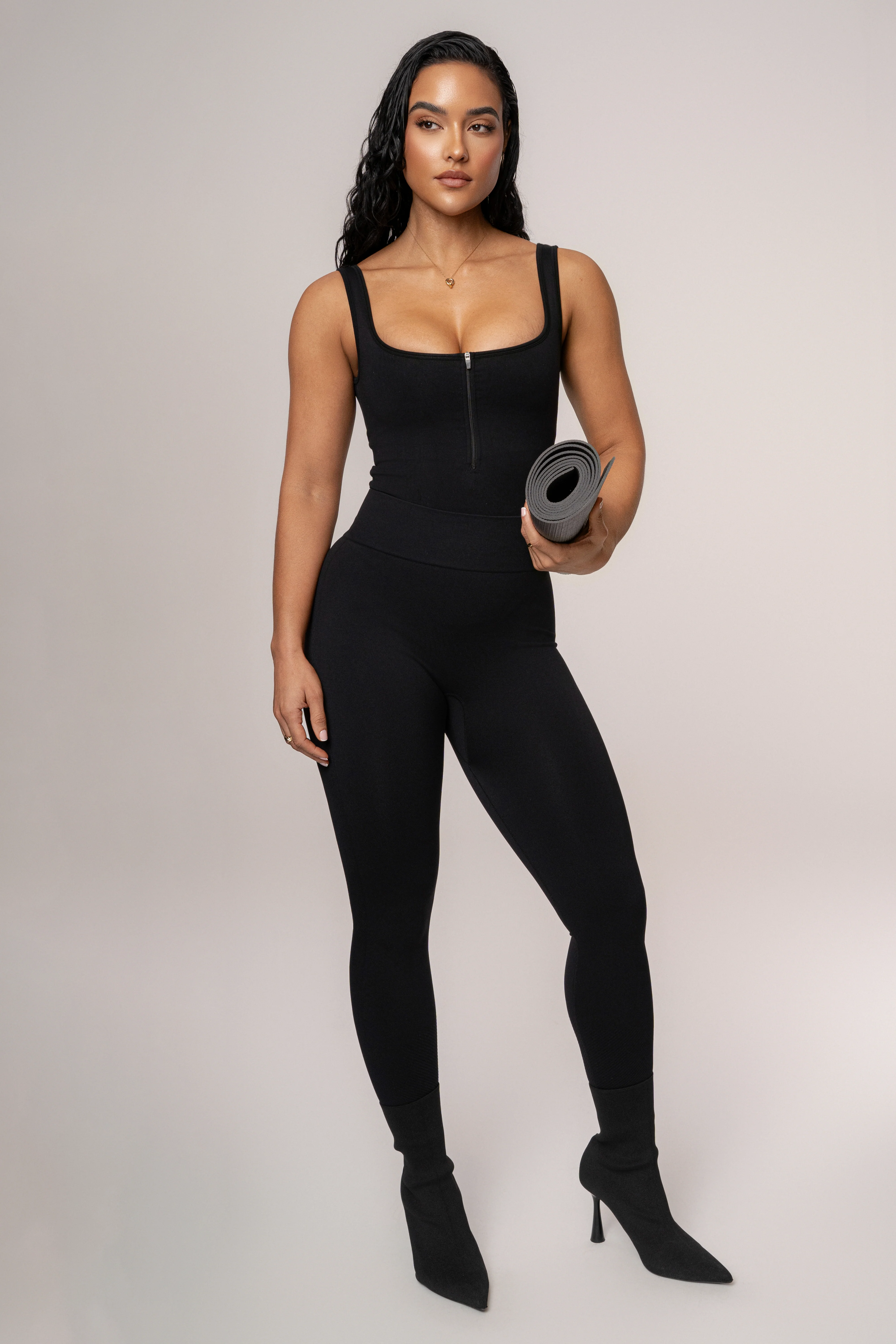 Black Grounded Bodysuit - Image 2