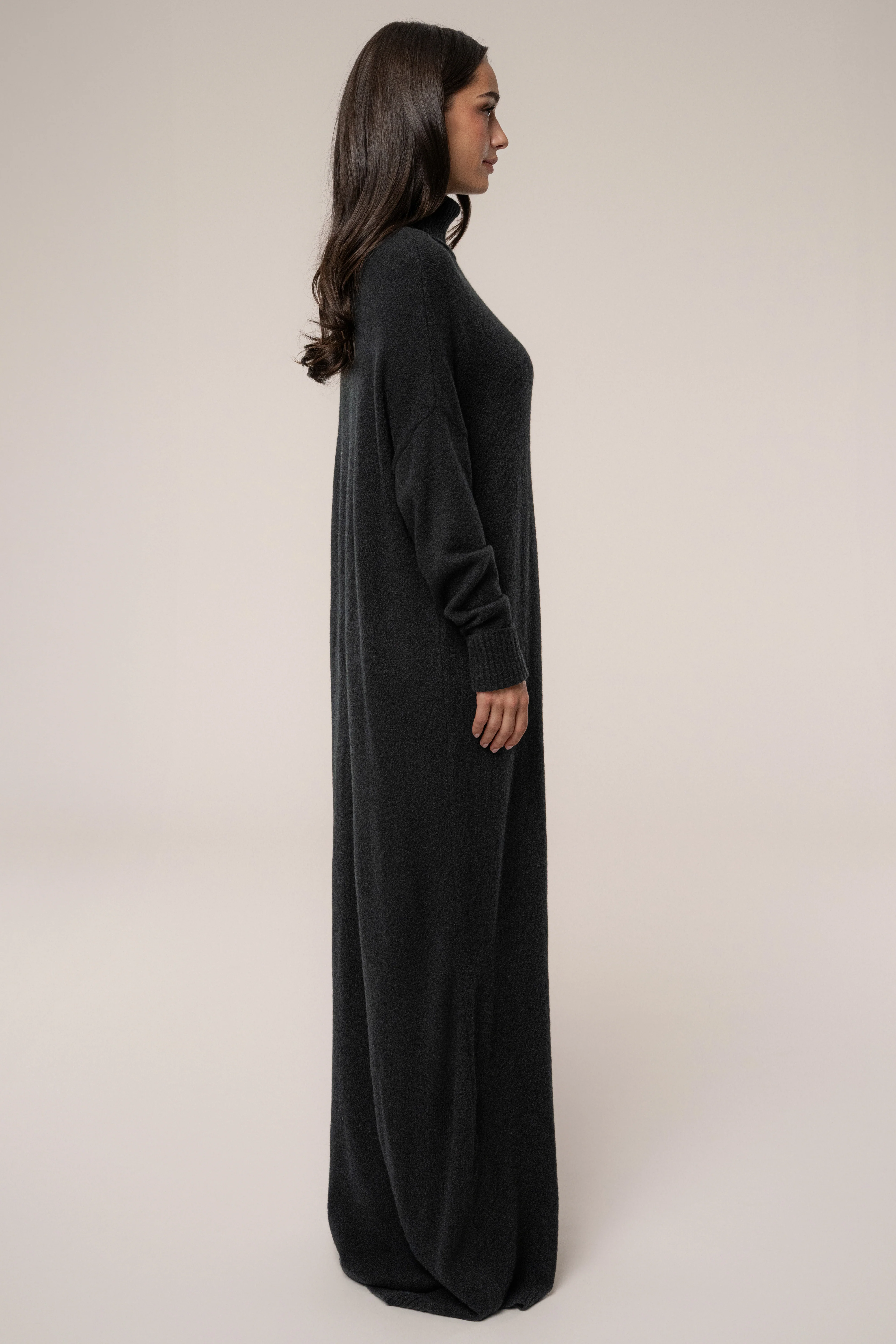 Black Hartley Knit Maxi Dress - Image 5
