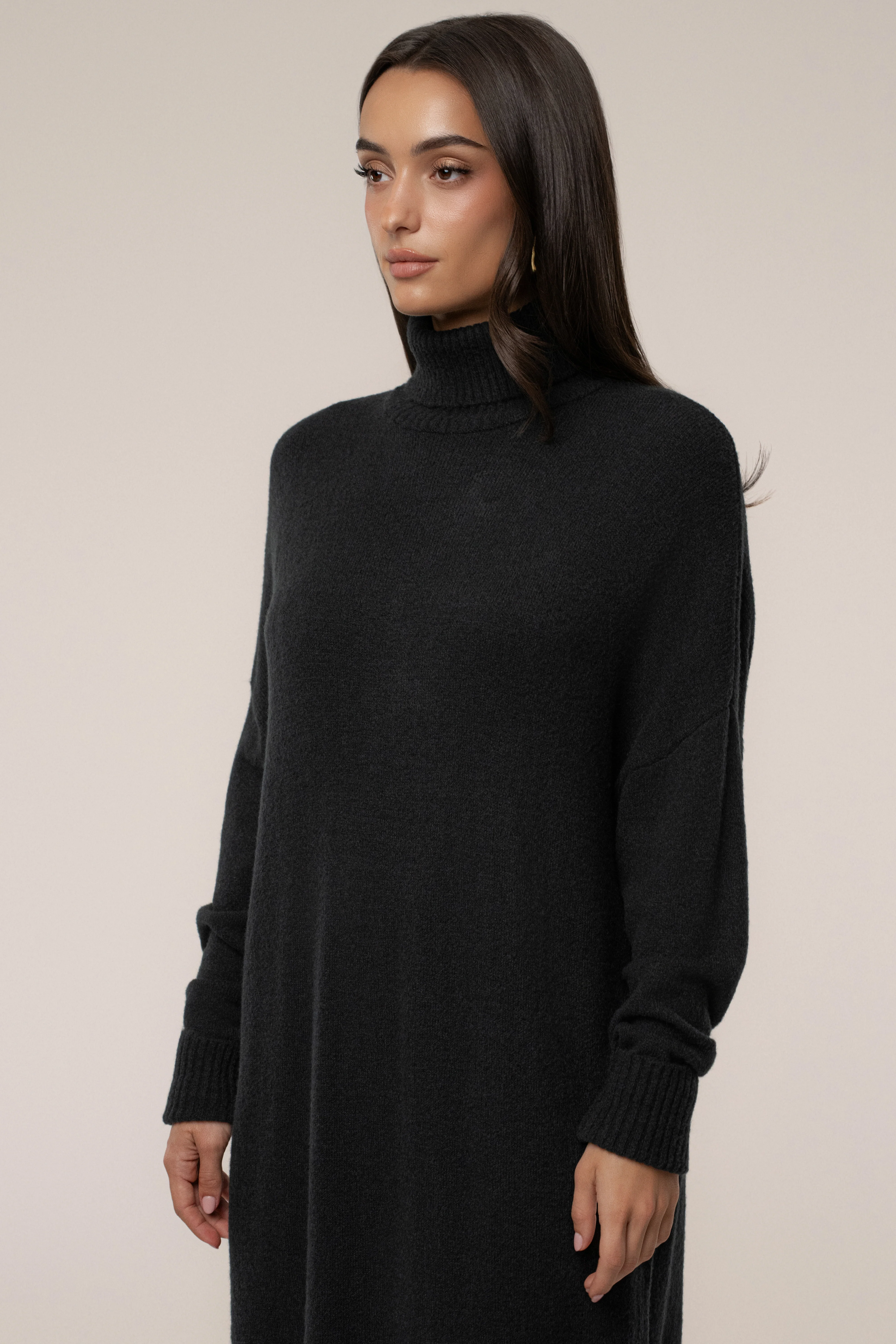 Black Hartley Knit Maxi Dress - Image 6