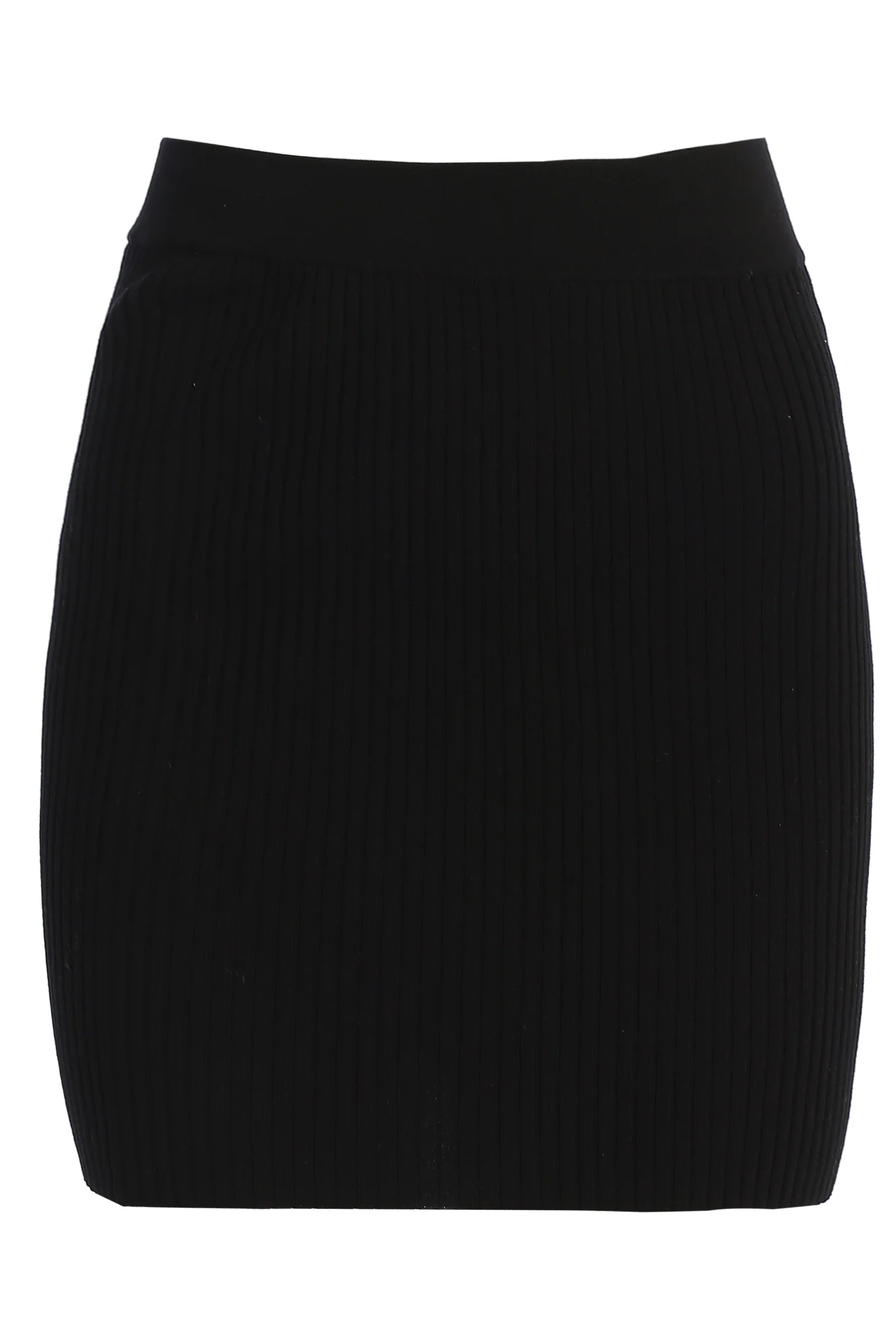 Black Jessy Ribbed Skirt Set - Image 4