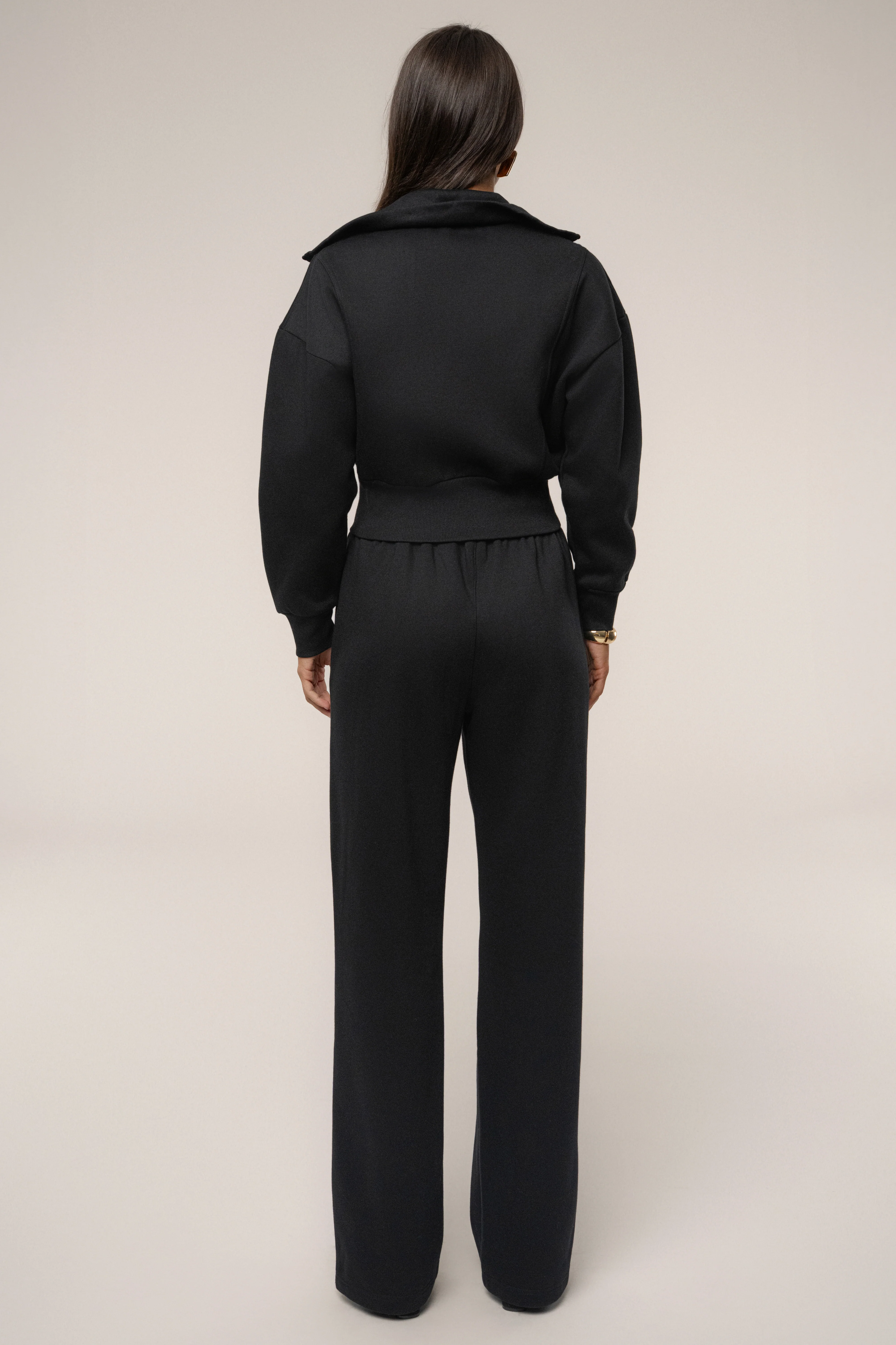 Black JLUXLABEL Logo Fleece Pants - Image 17