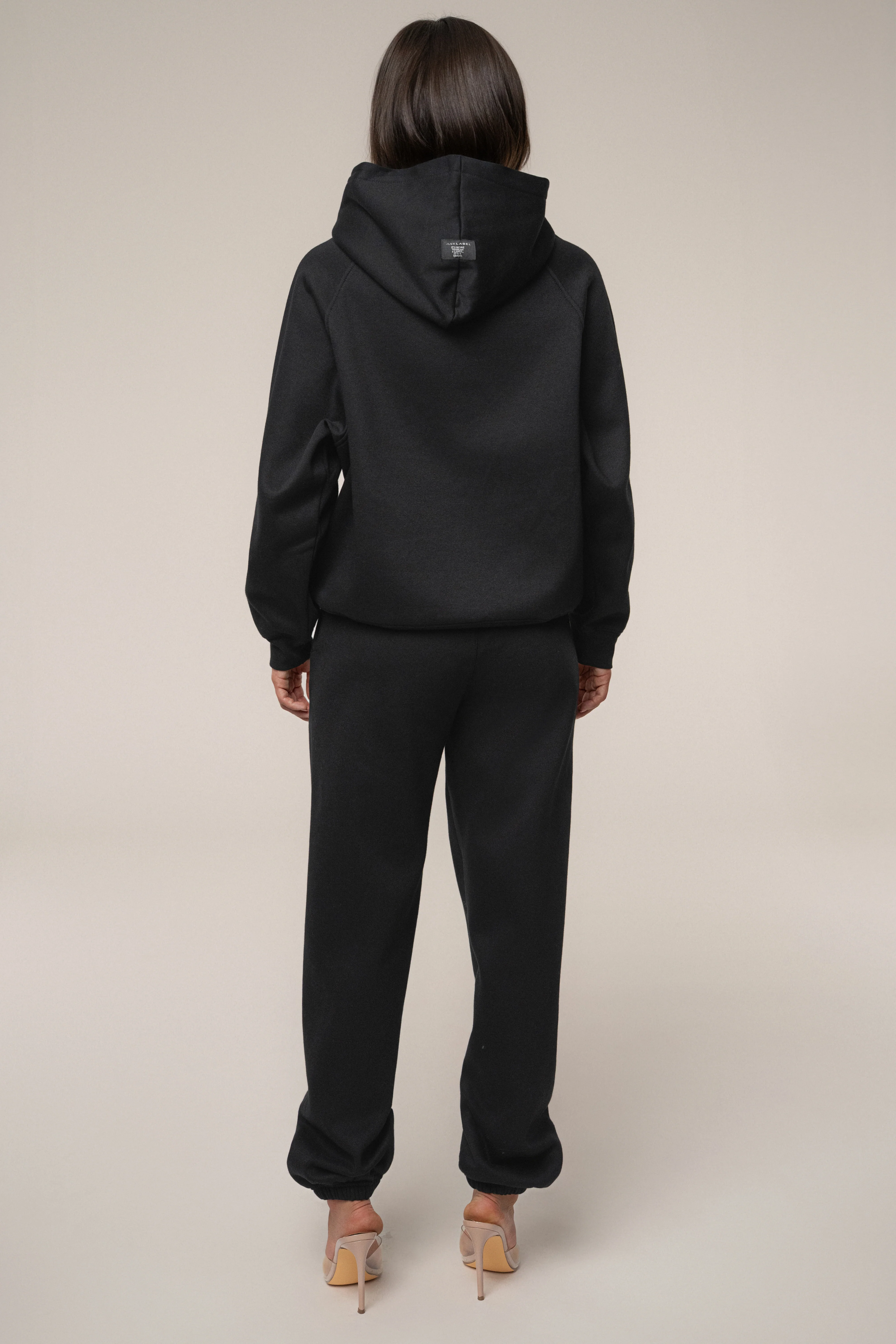 Black JLUXLABEL Logo Pullover Hoodie - Image 11