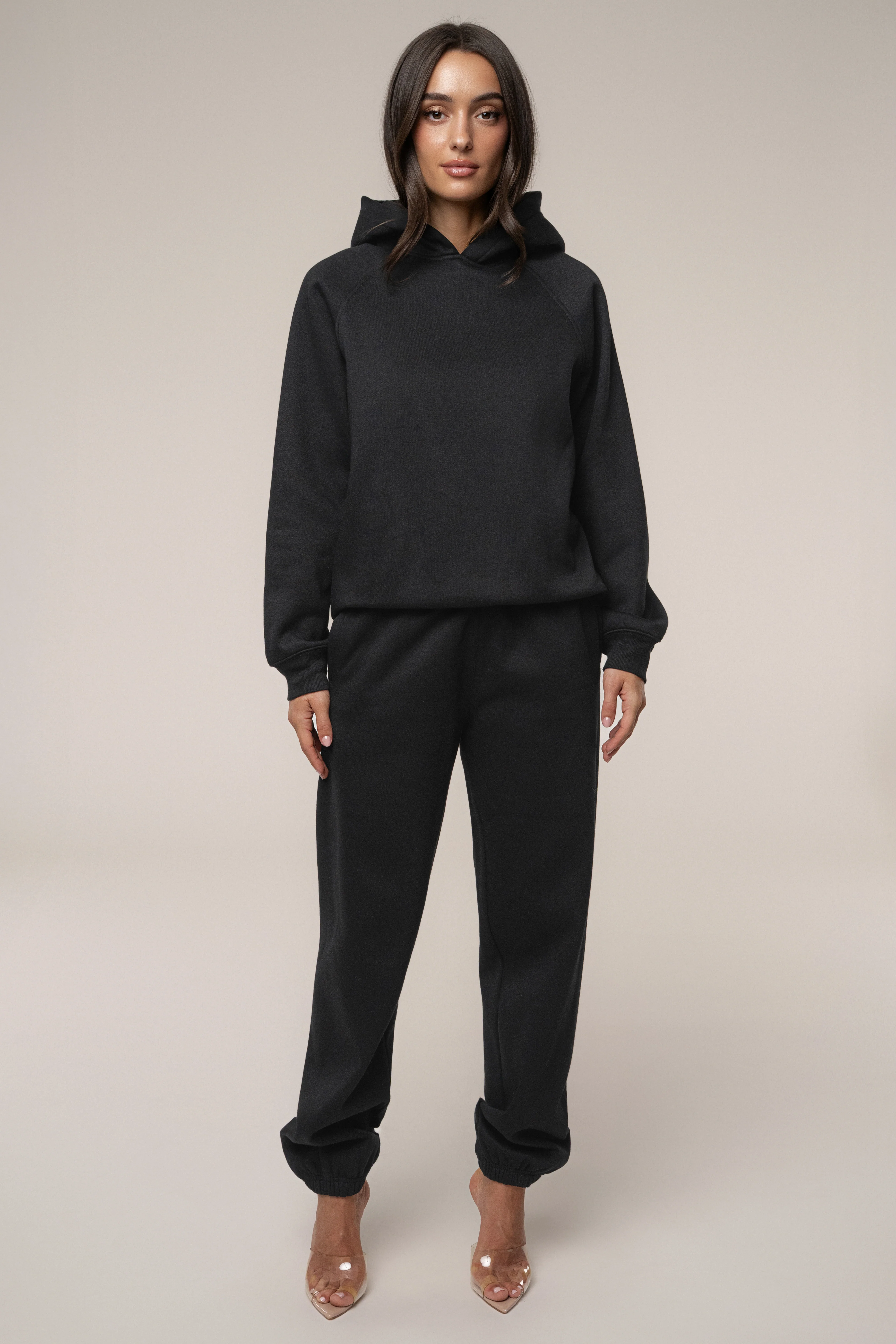 Black JLUXLABEL Logo Pullover Hoodie - Image 4