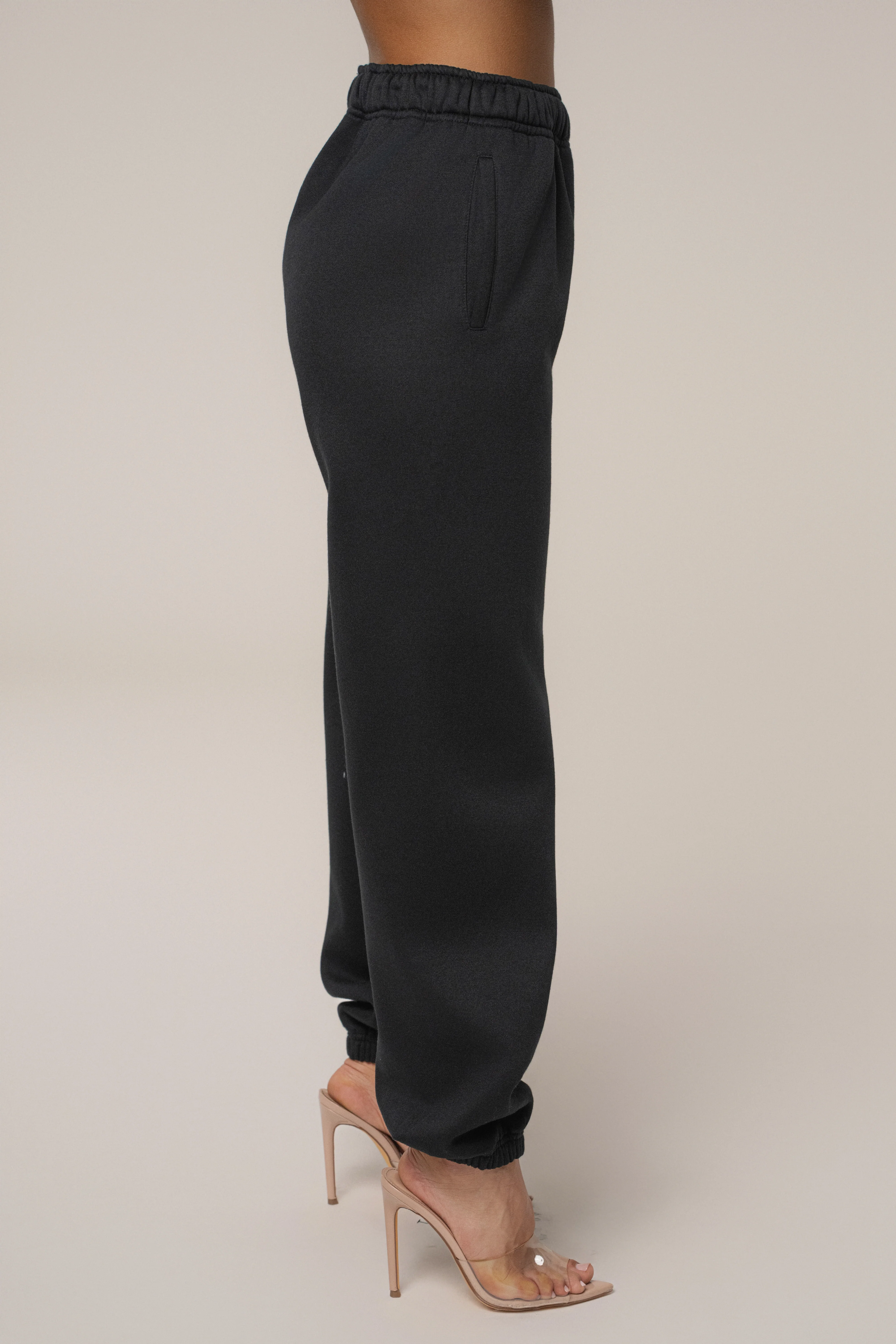 Black JLUXLABEL Logo Sweatpants - Image 9