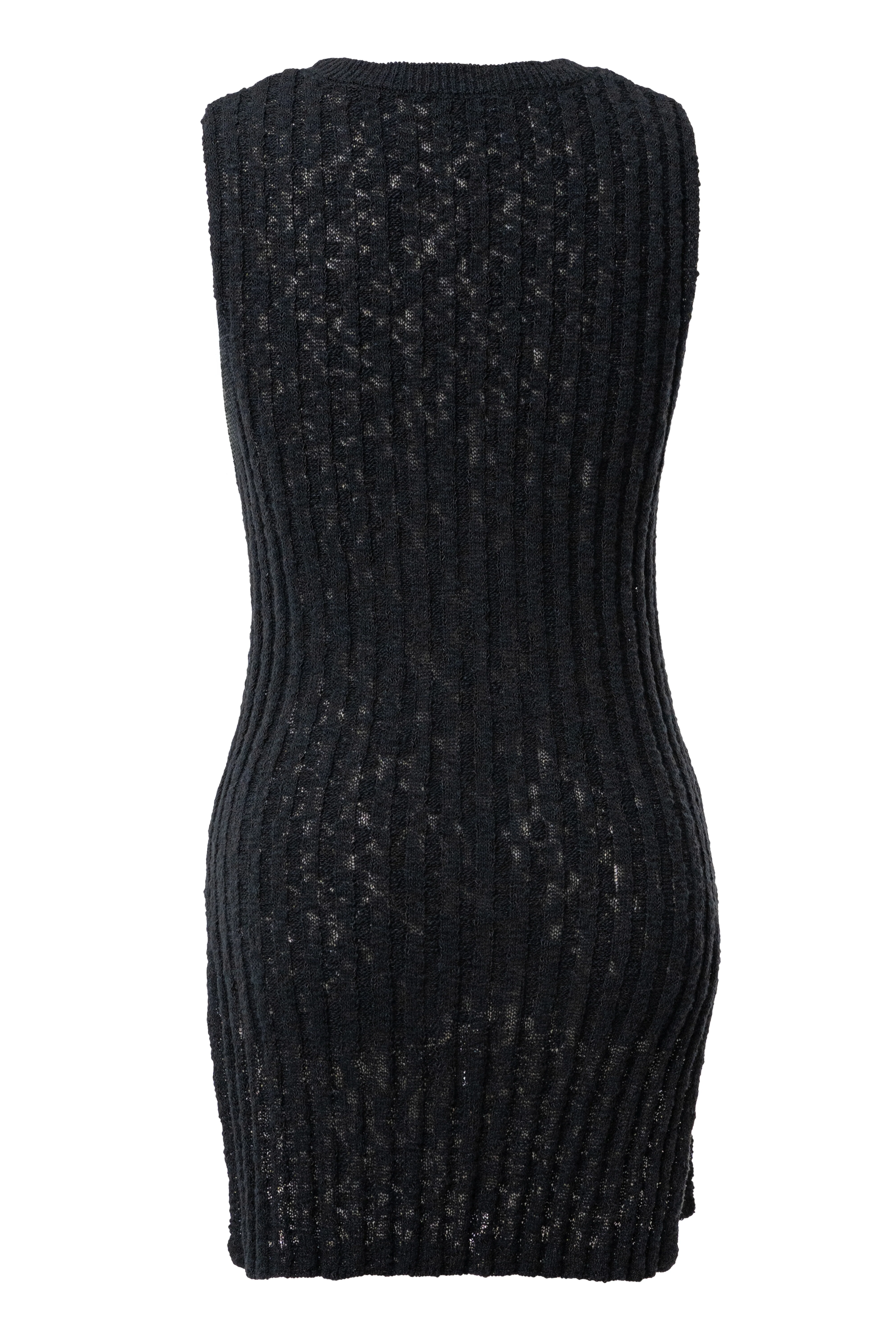 Black Kali Sleeveless Knit Top - Image 9
