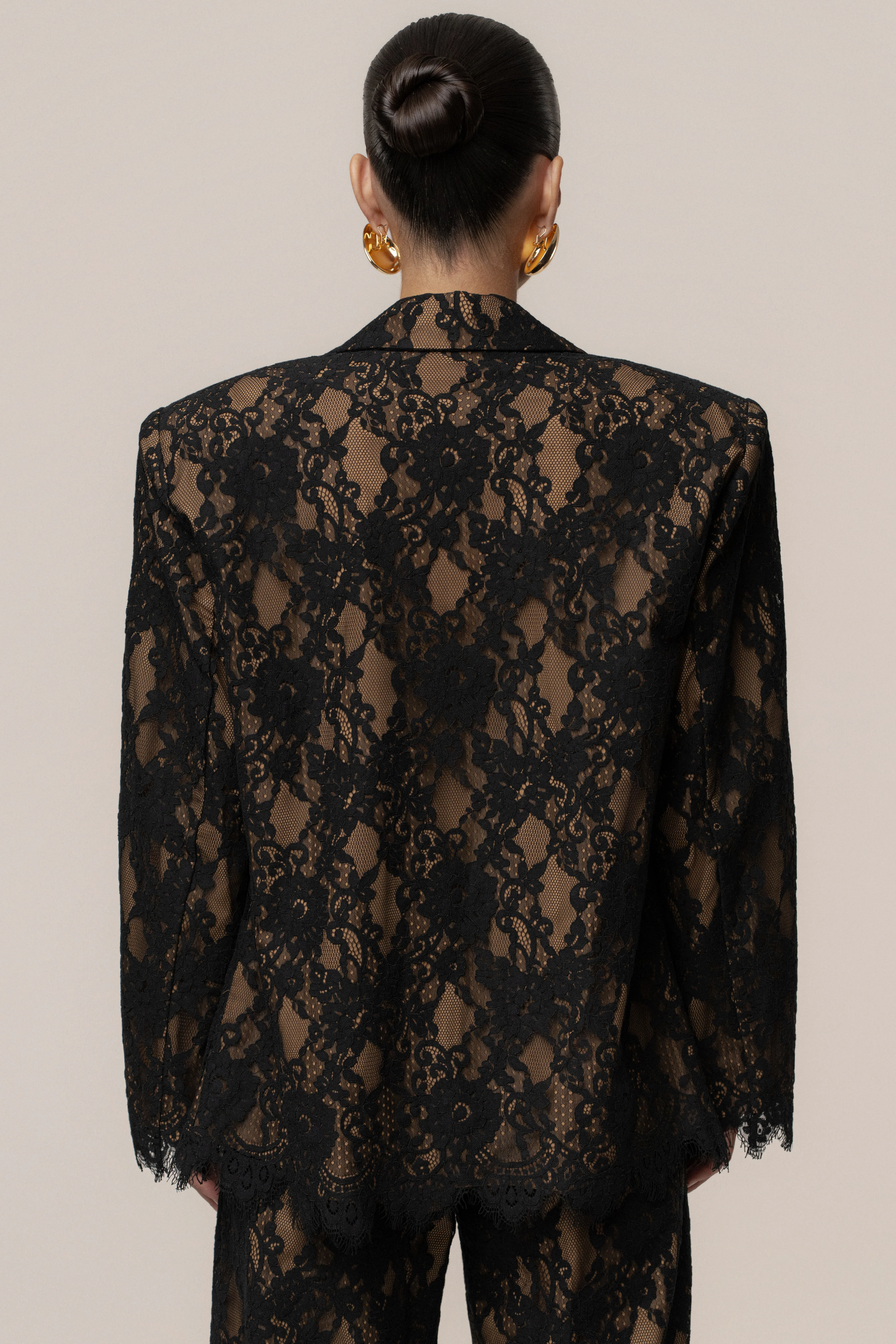 Black Lace And Desire Blazer - Image 8