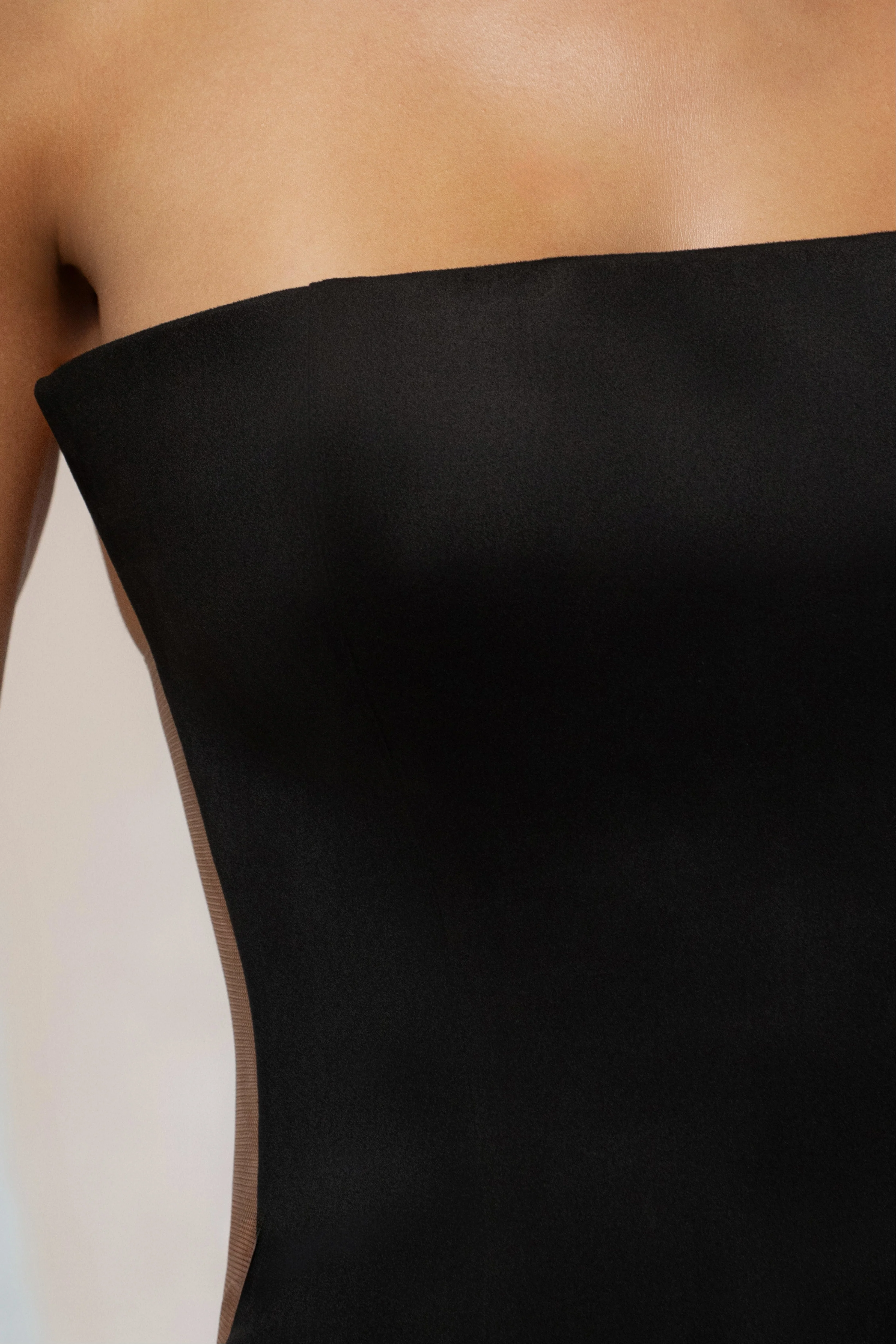 Black Madison Suede Maxi Dress - Image 11
