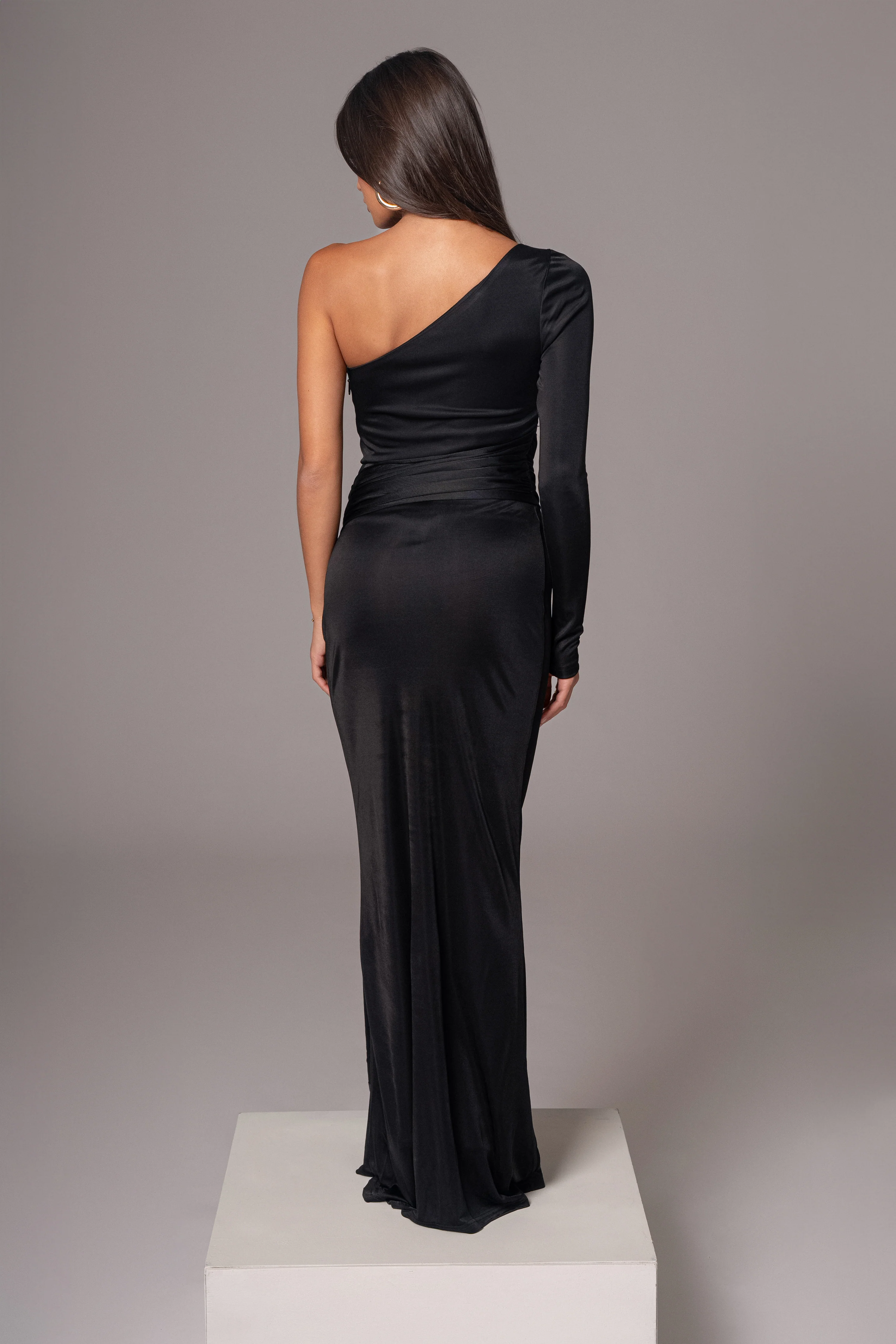 Black Muoi Maxi Dress - Image 2