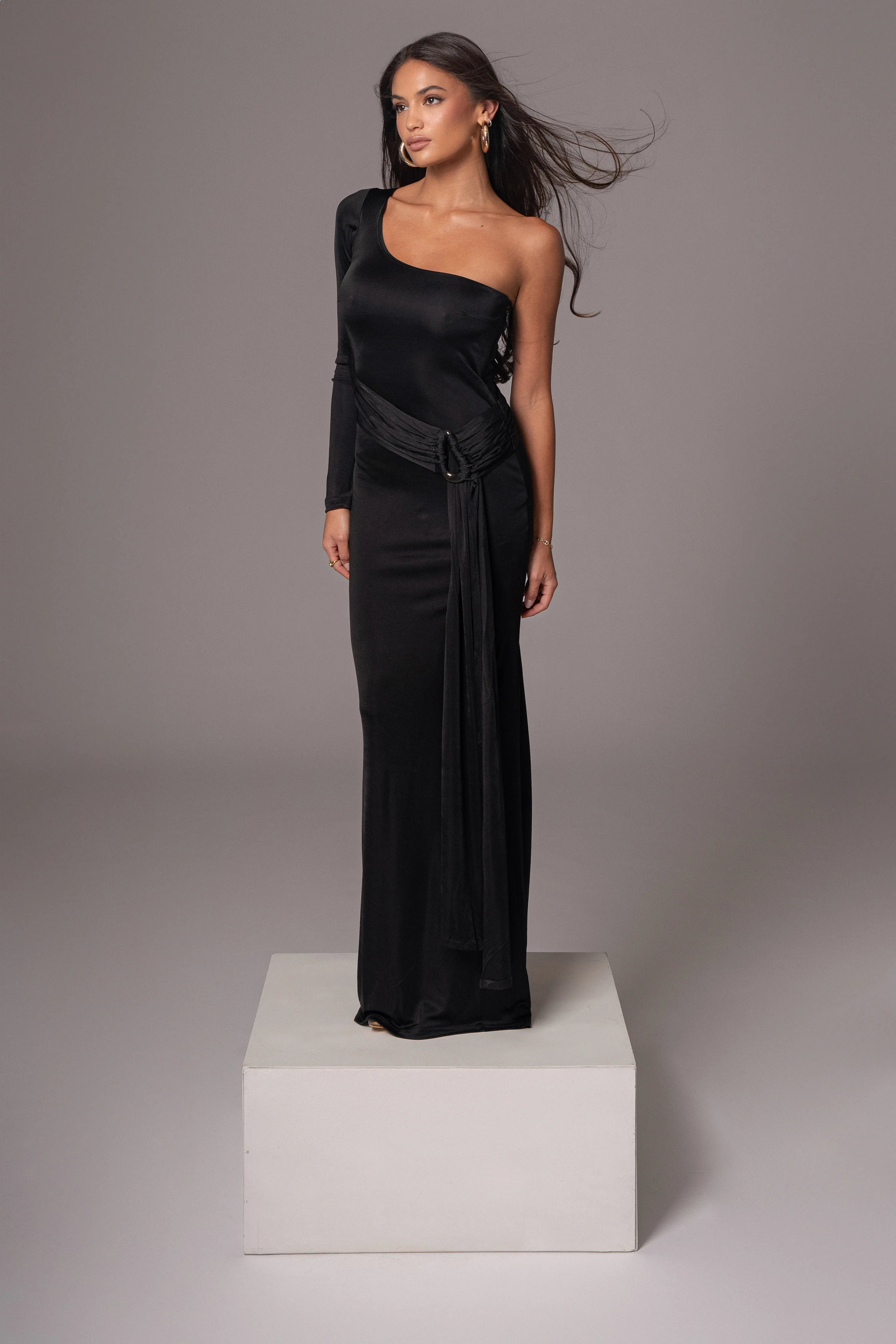 Black Muoi Maxi Dress - Image 5