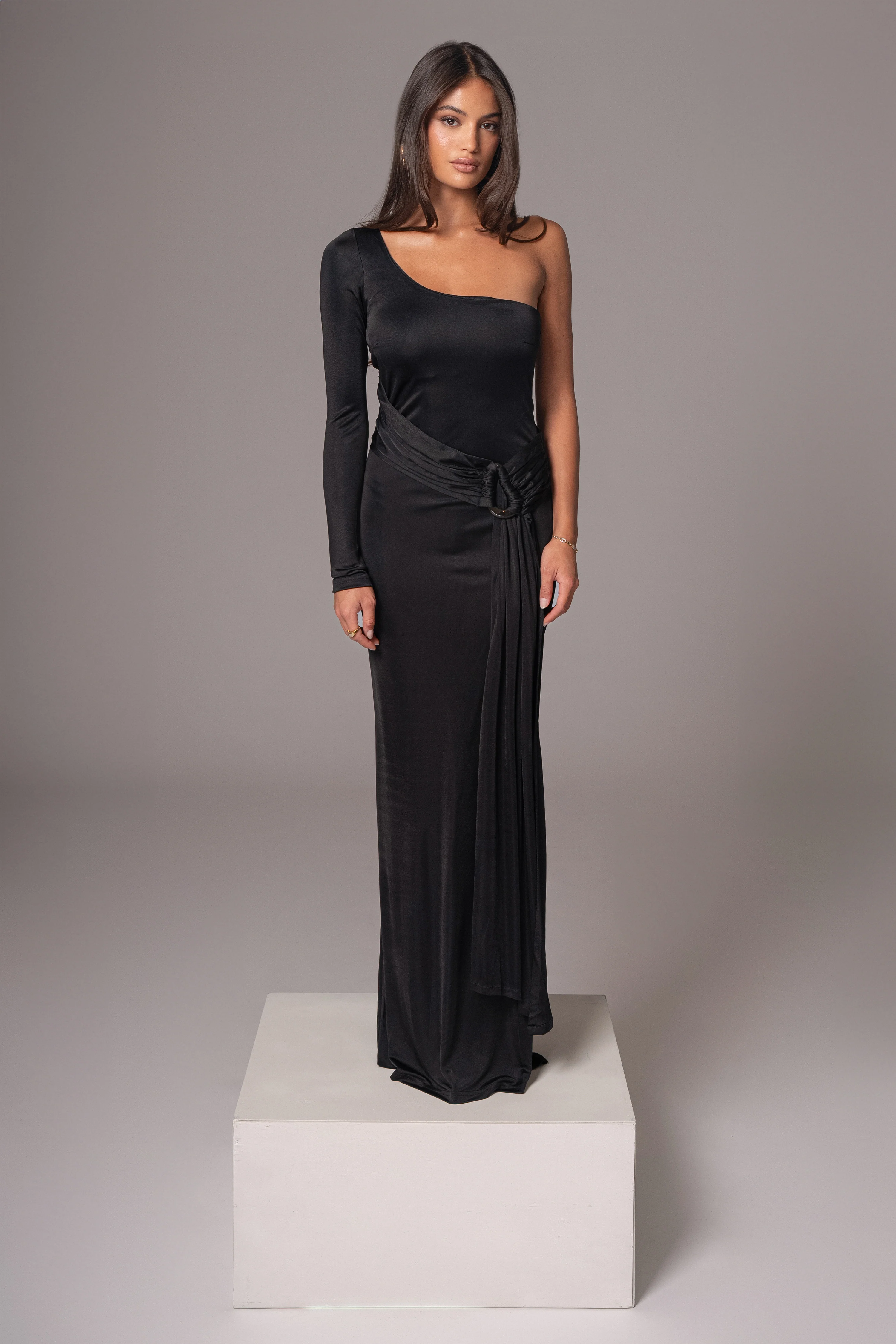 Black Muoi Maxi Dress - Image 8