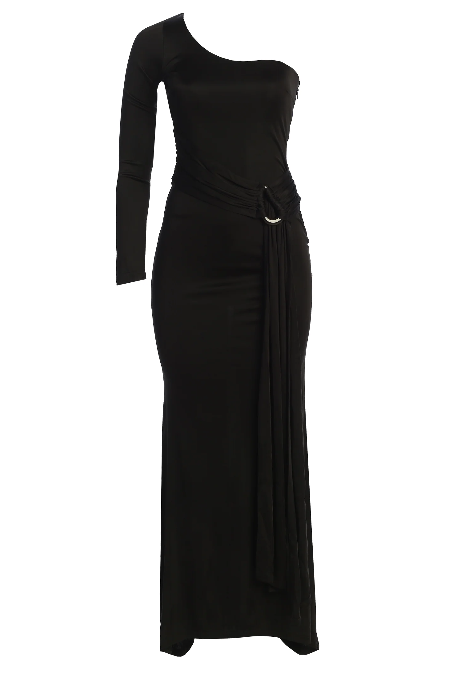 Black Muoi Maxi Dress - Image 9