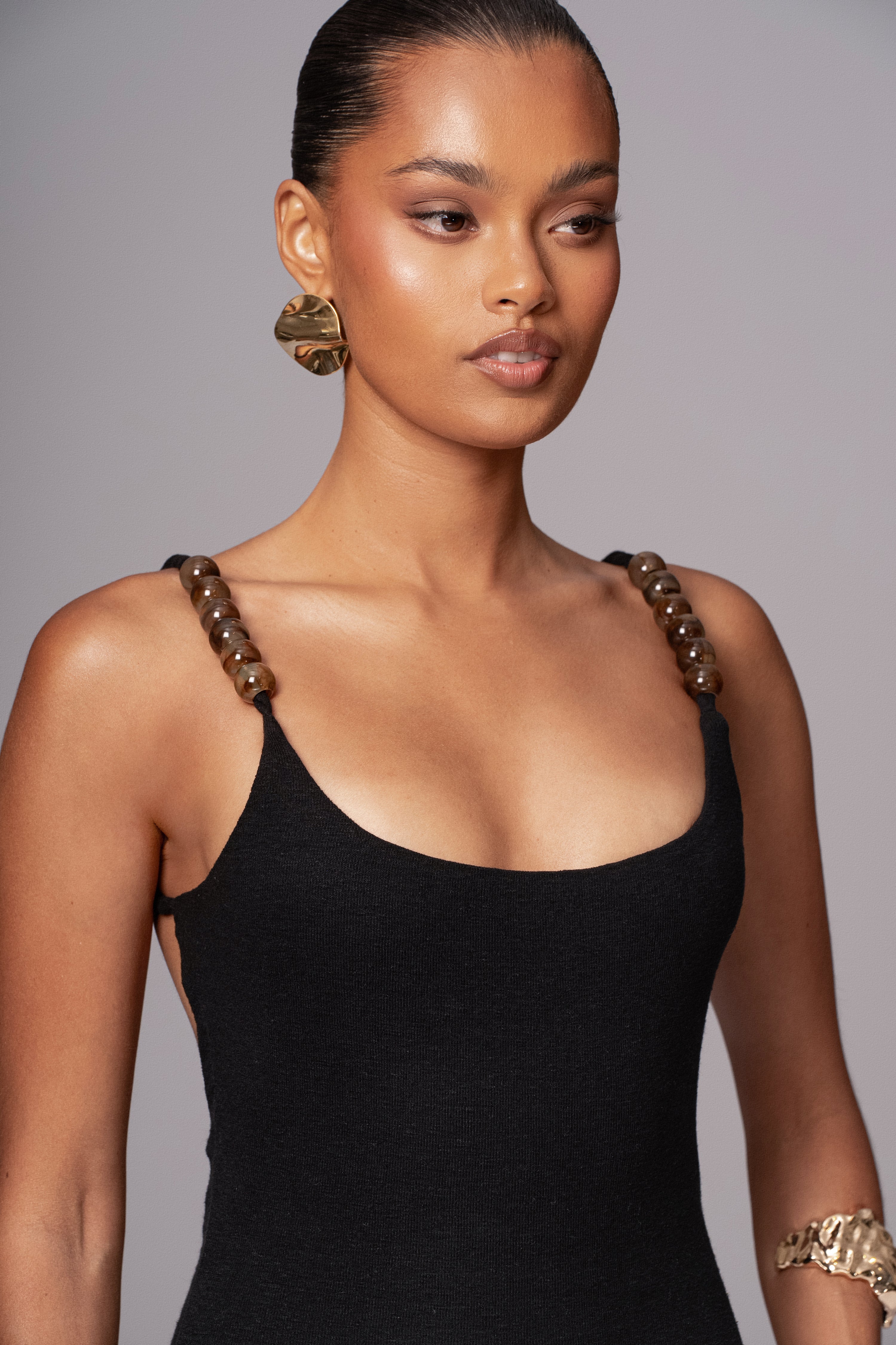 Black Nautical Escape Maxi Dress - Image 8