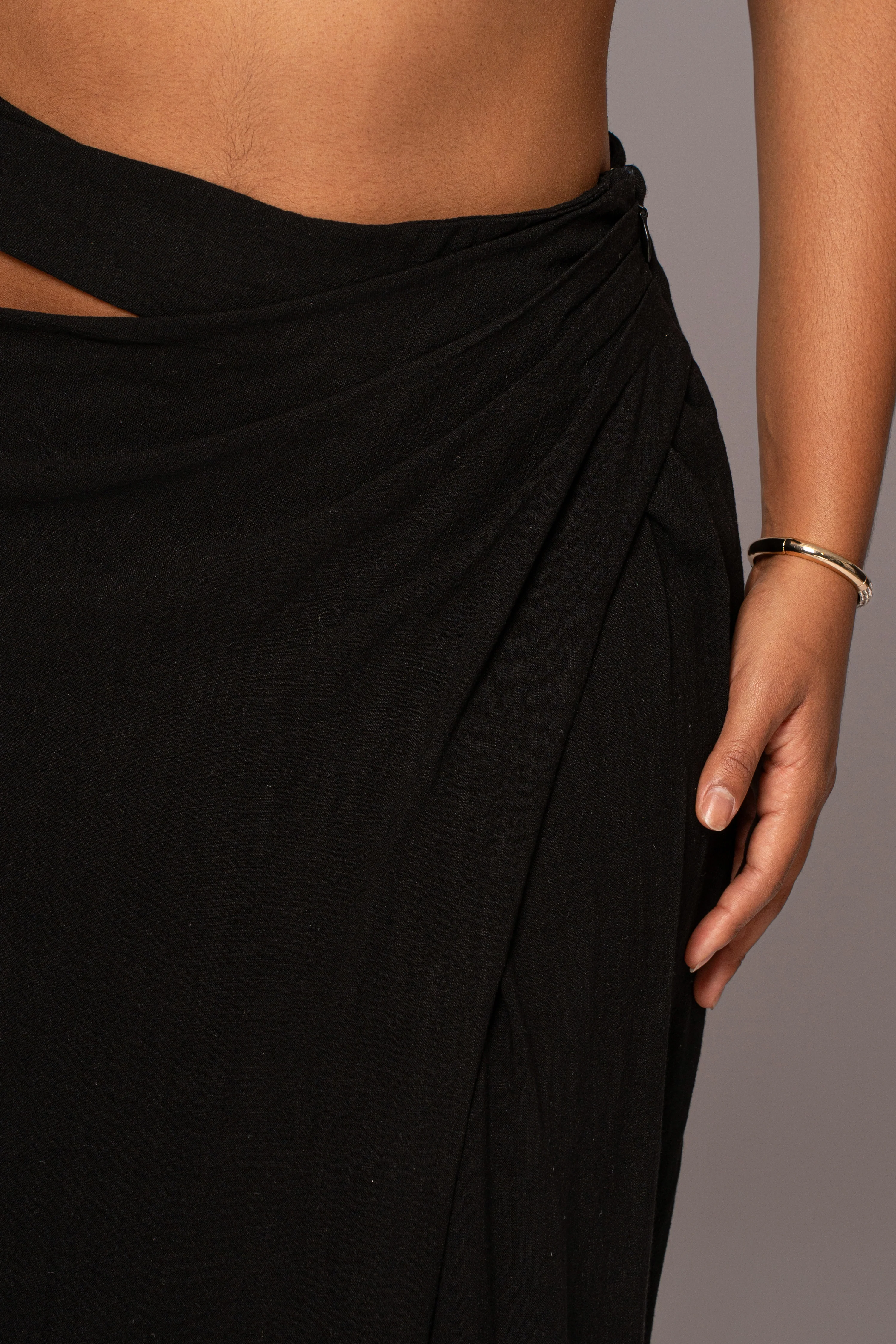 Black New Age Two Piece Skirt Set - Image 20