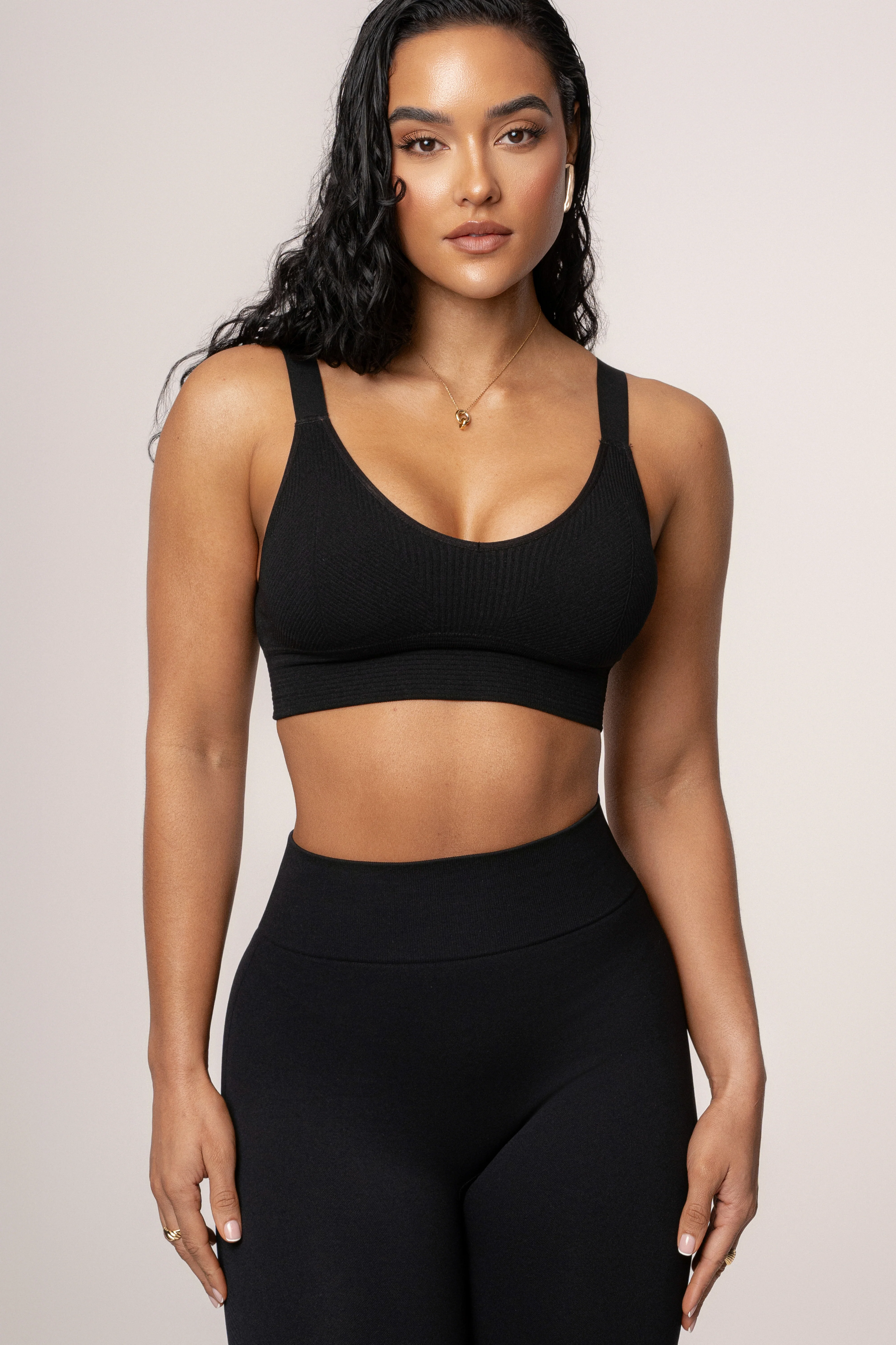 Black New Flow Active Top - Image 2