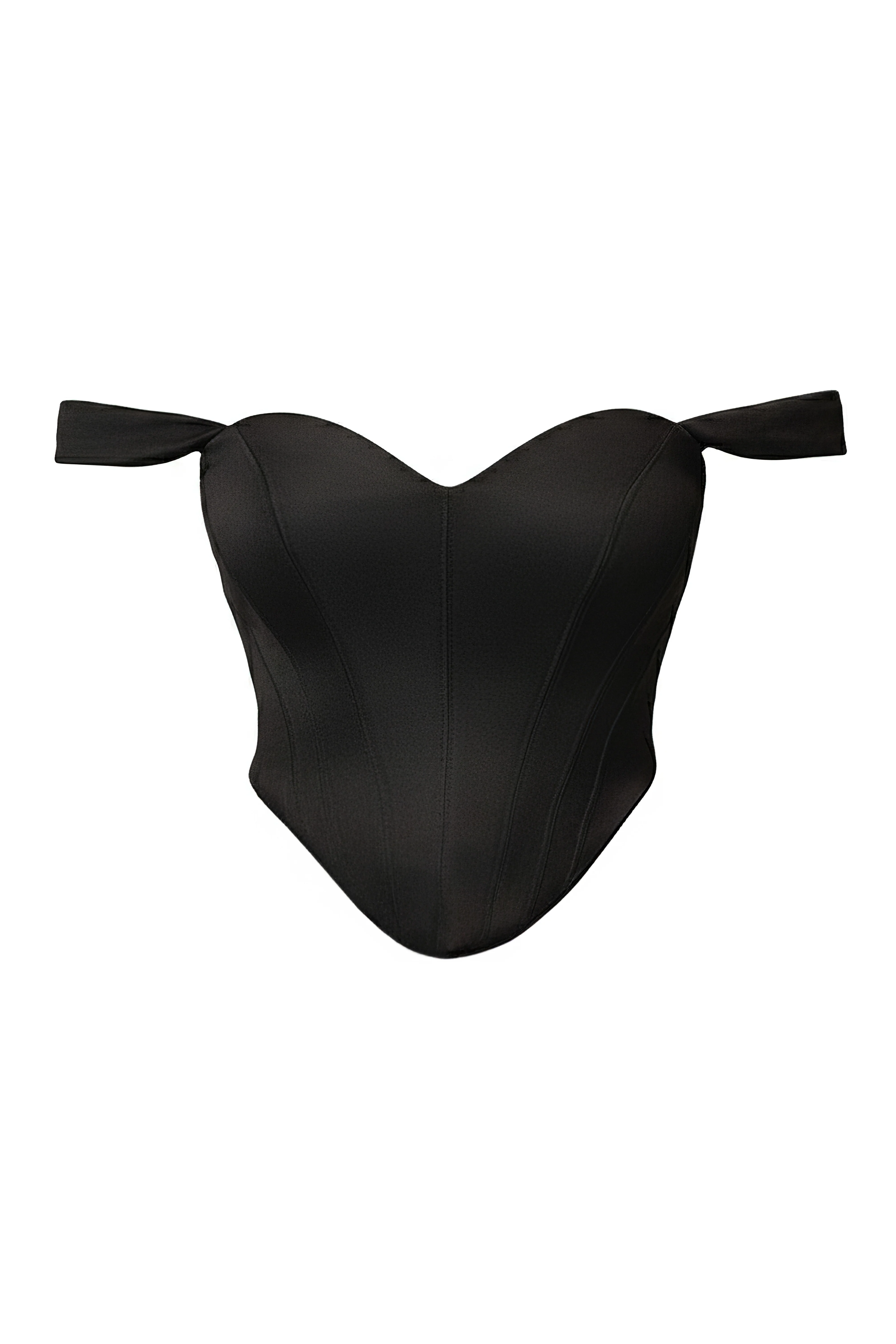 Black Nickie Lace Back Top - Image 2