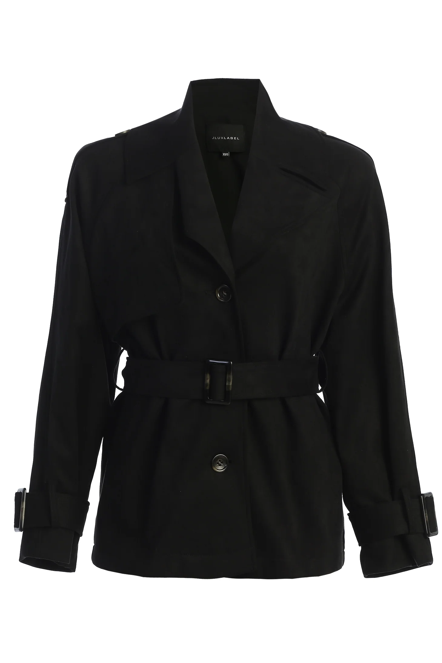 Black Nightfall Suede Jacket - Image 3