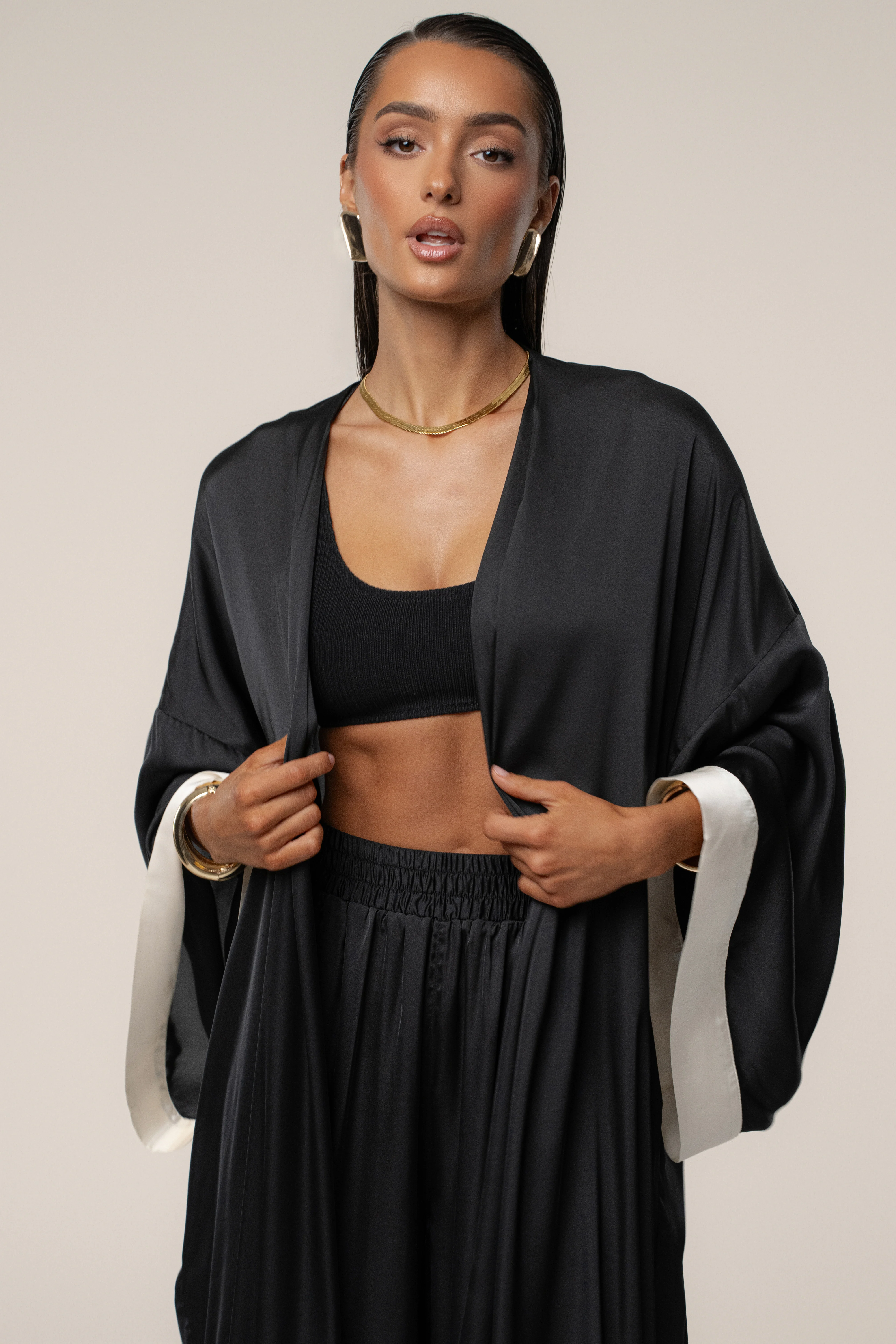 Black Nola Maxi Duster - Image 3