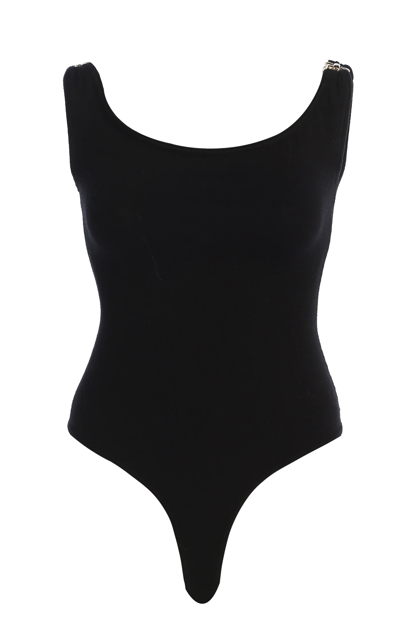 Black Off The Shoulder Bodysuit - Image 3