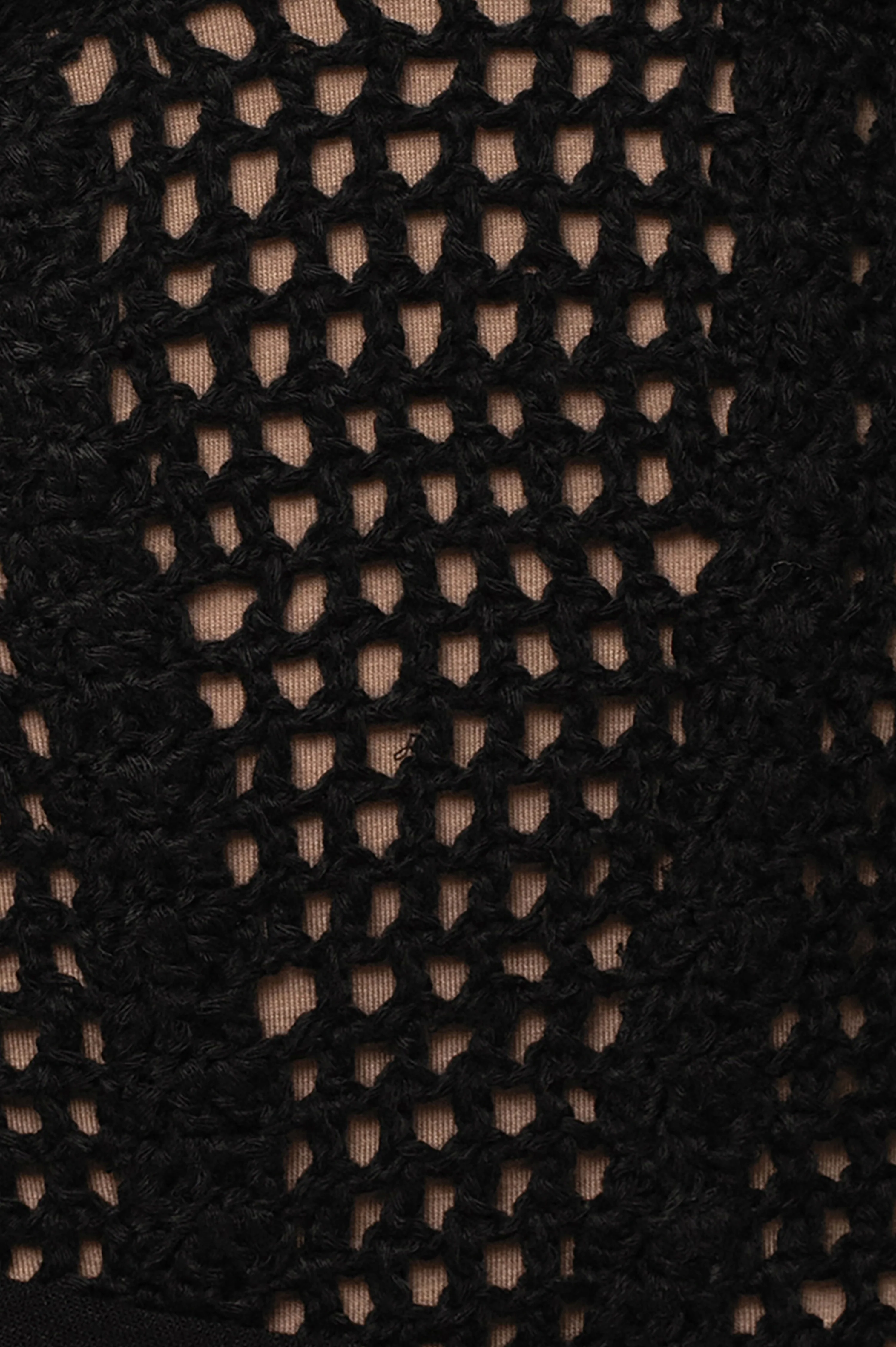 Black Pacific Tides Crochet Maxi Dress - Image 10