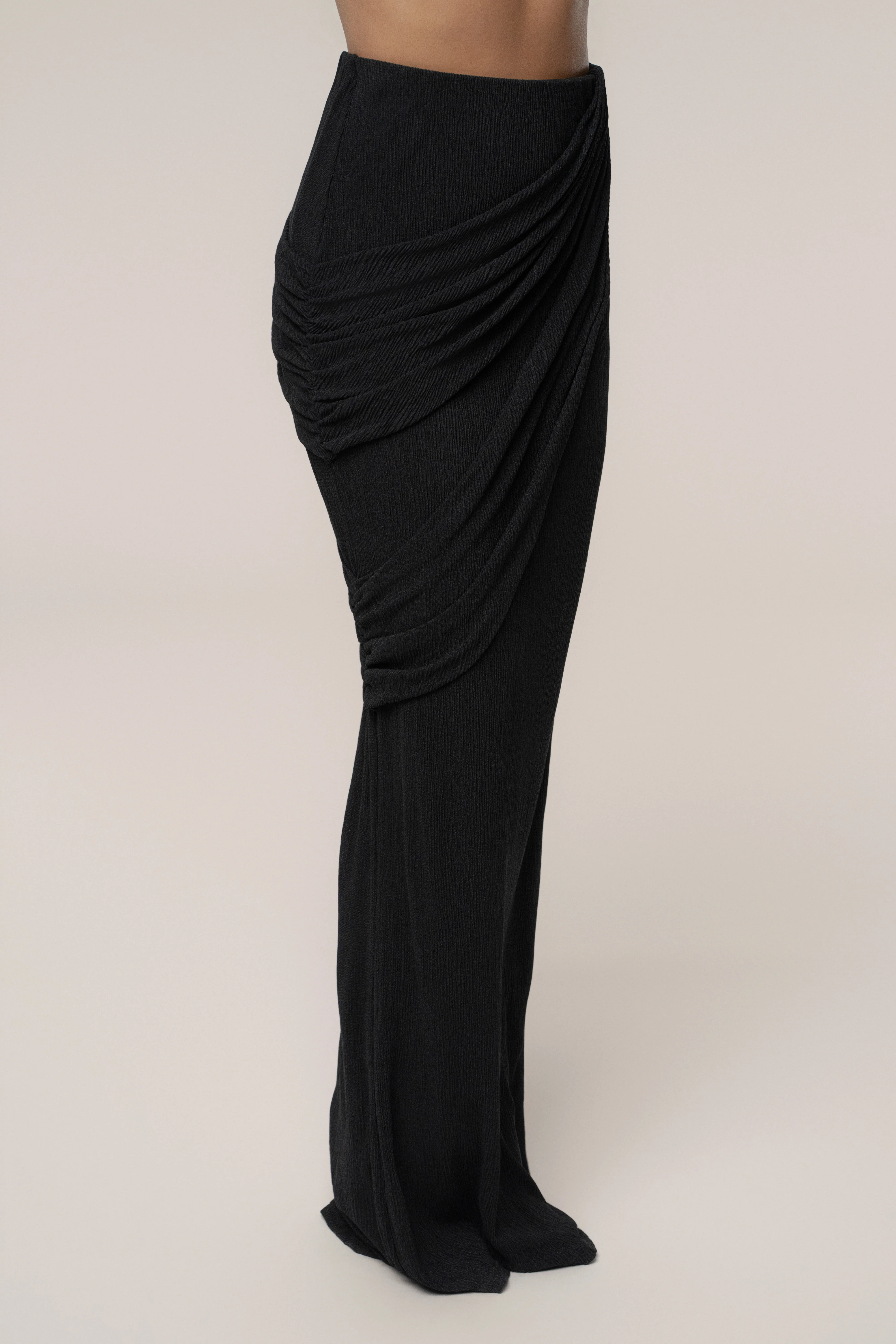 Black Paradise Hills Maxi Skirt - Image 2