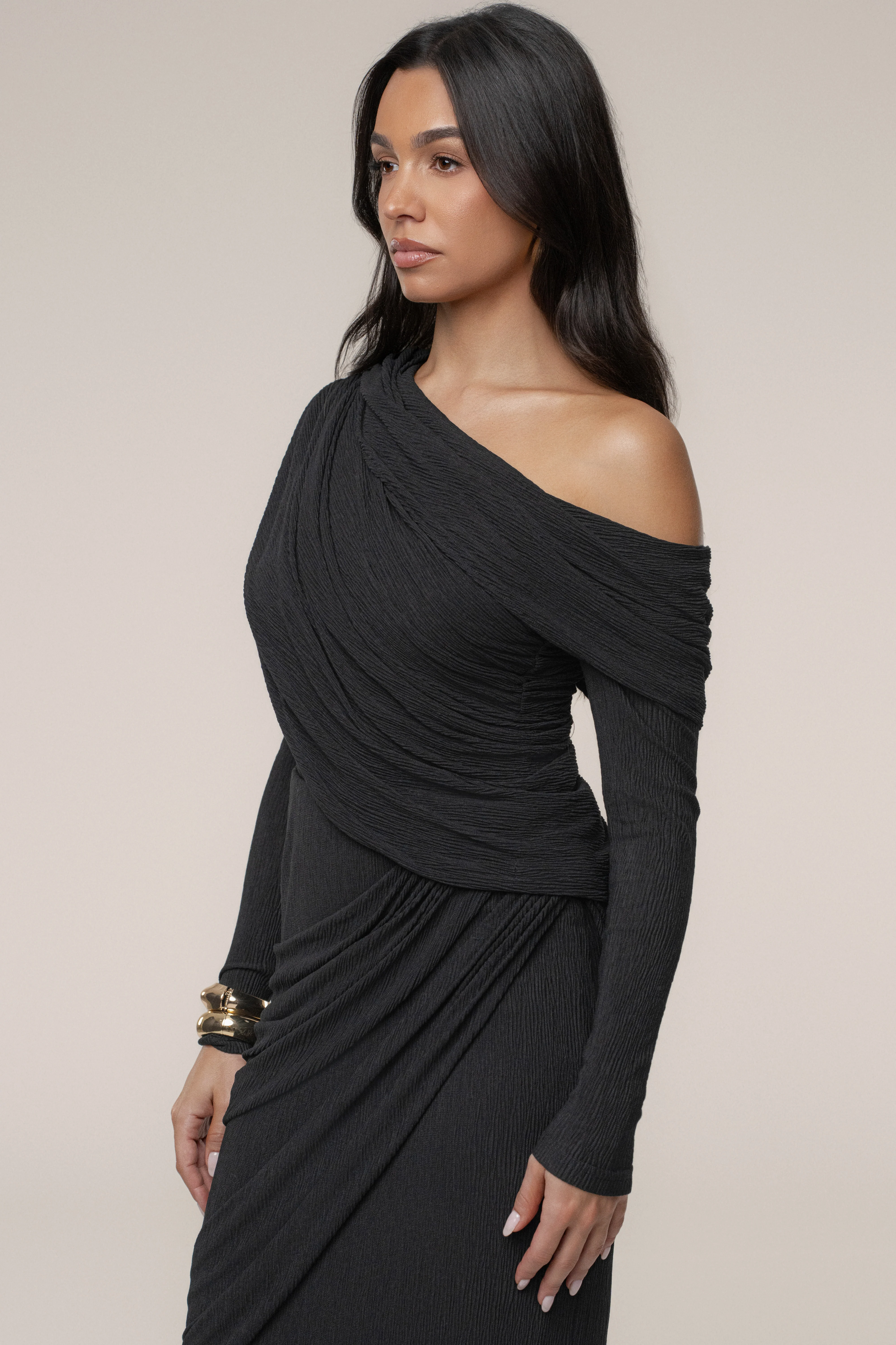 Black Paradise Hills Maxi Skirt - Image 4