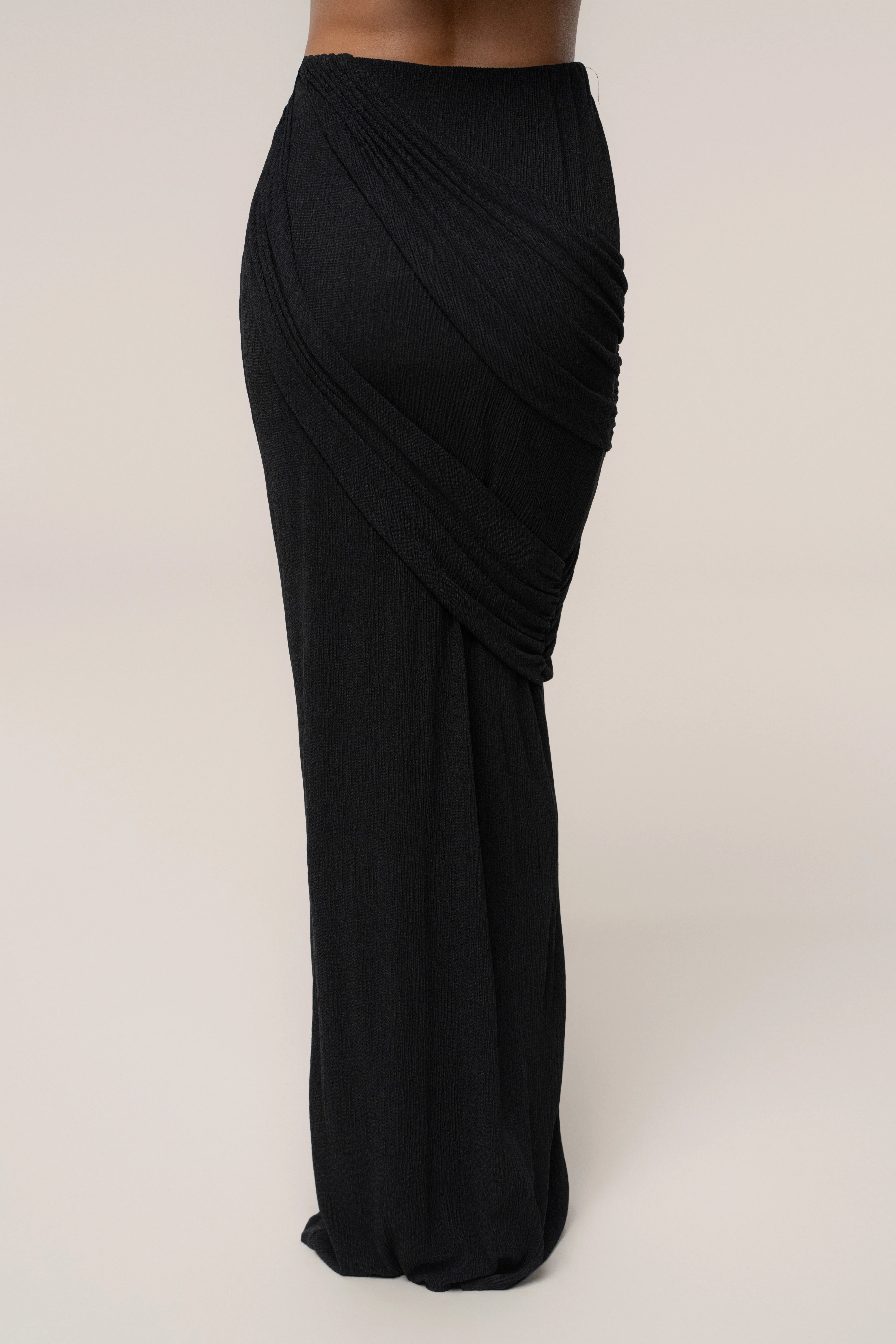 Black Paradise Hills Maxi Skirt - Image 8