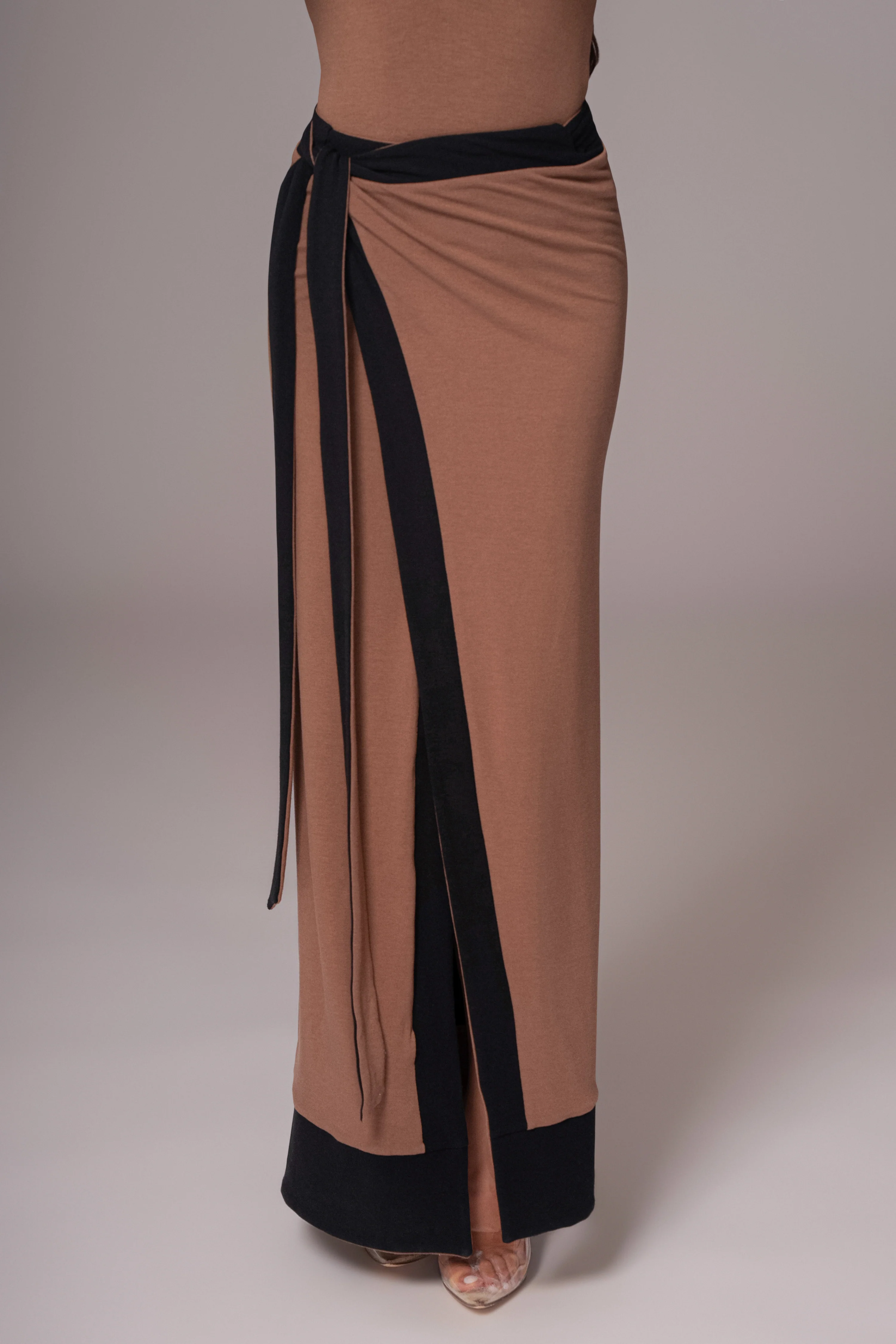Black/Pecan Kamie Reversible Skirt Set - Image 15