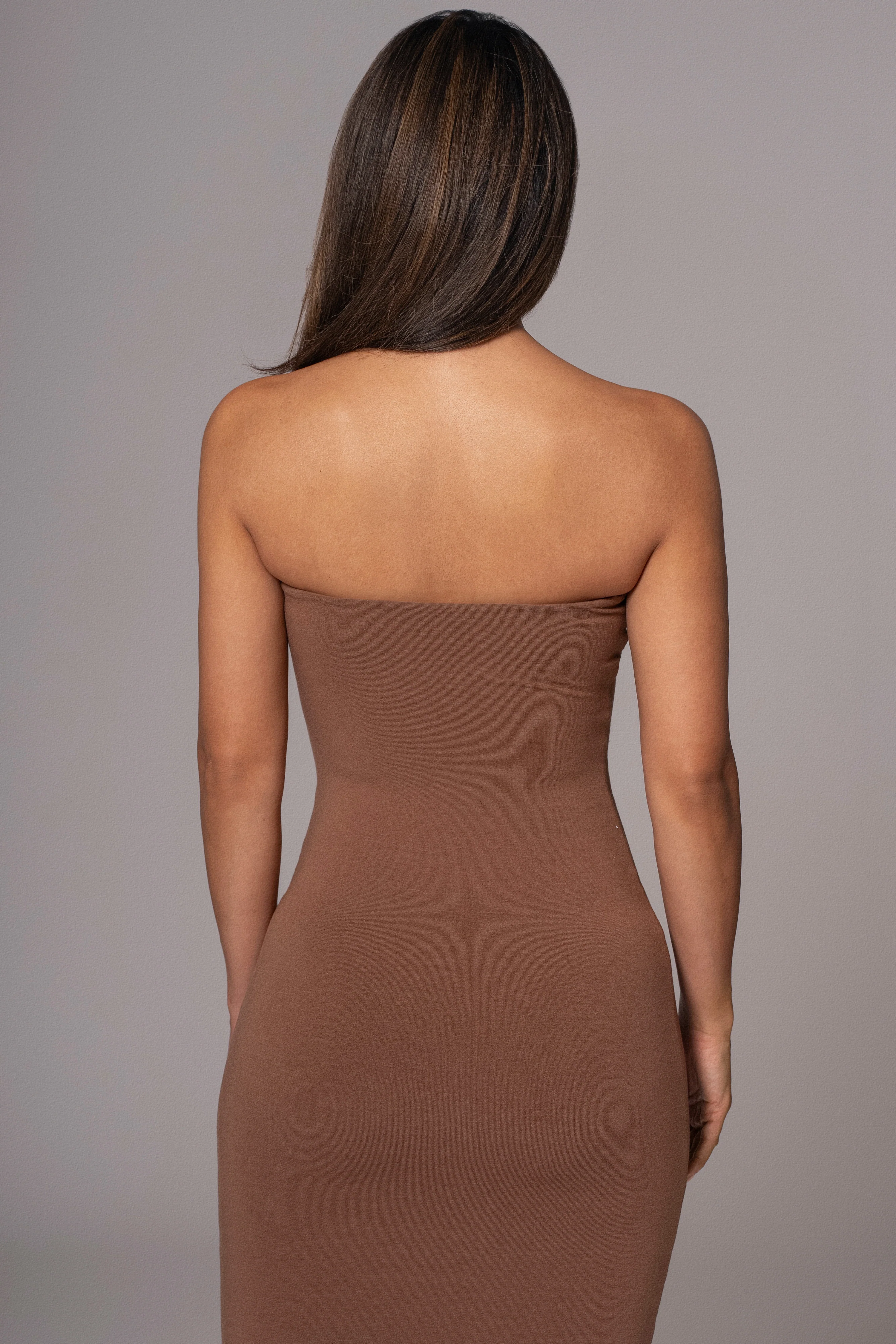 Black/Pecan Shelley Reversible Maxi Dress - Image 11