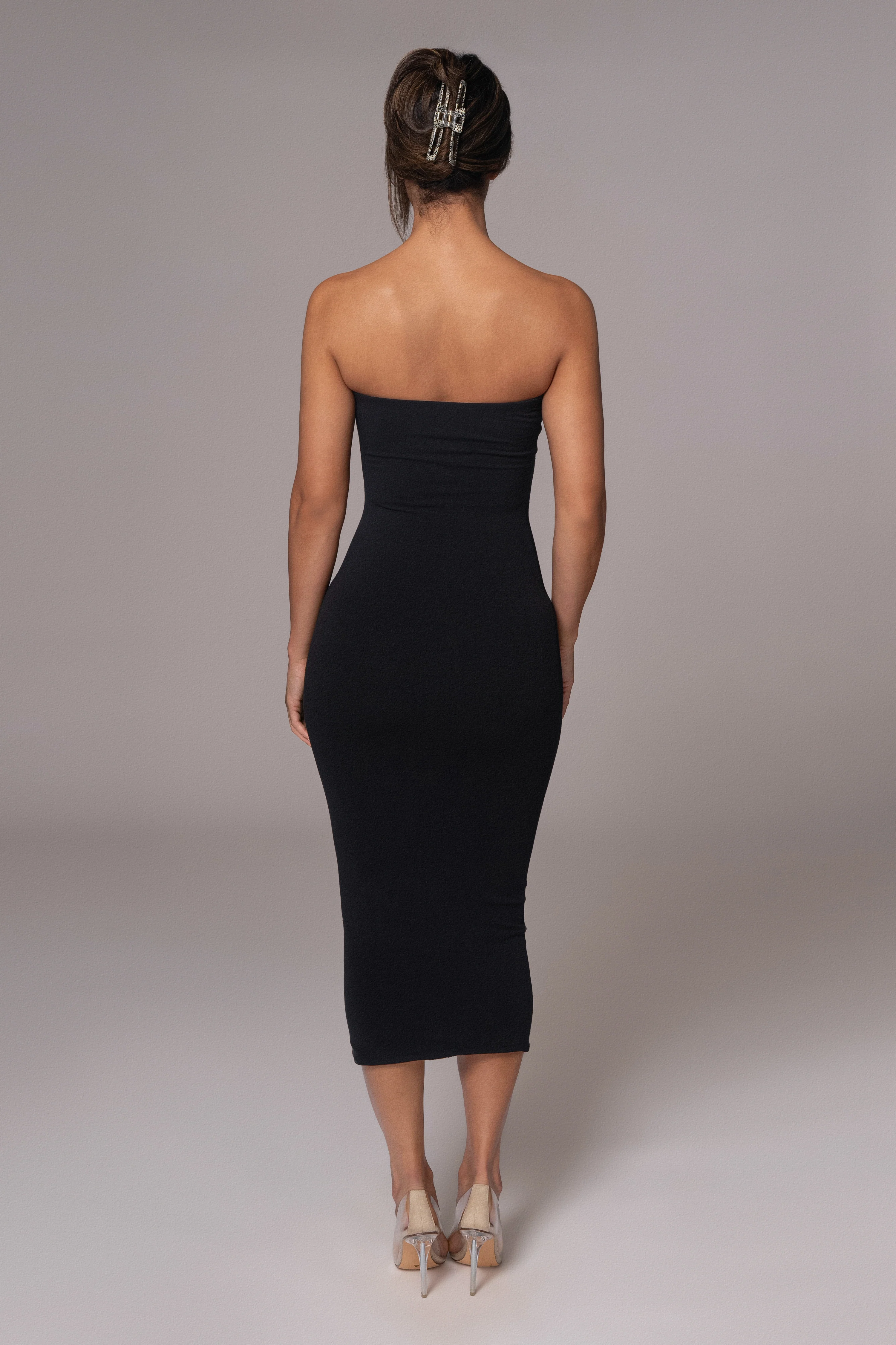 Black/Pecan Shelley Reversible Maxi Dress - Image 12