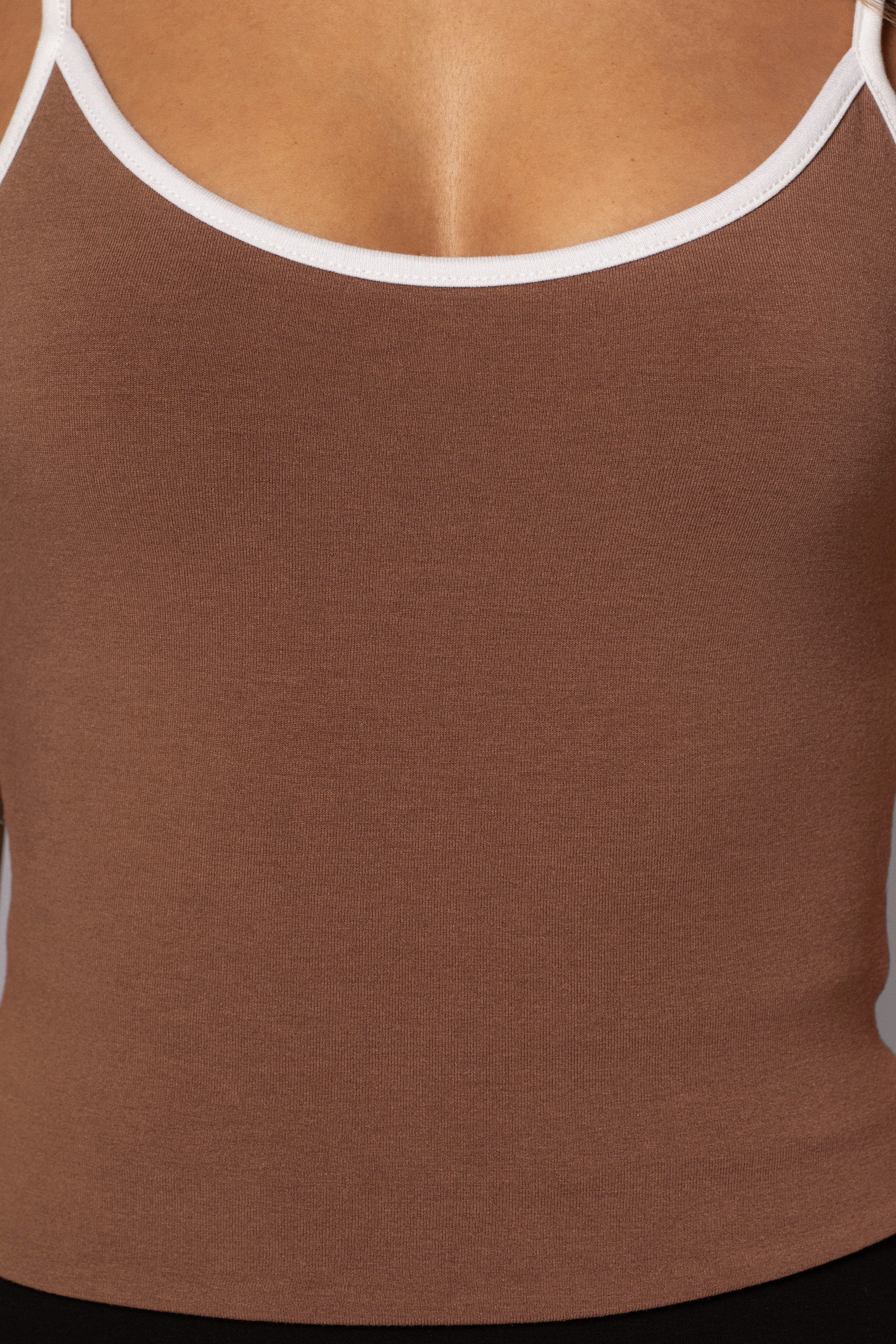 Black/Pecan Tash Reversible Cami Top - Image 18