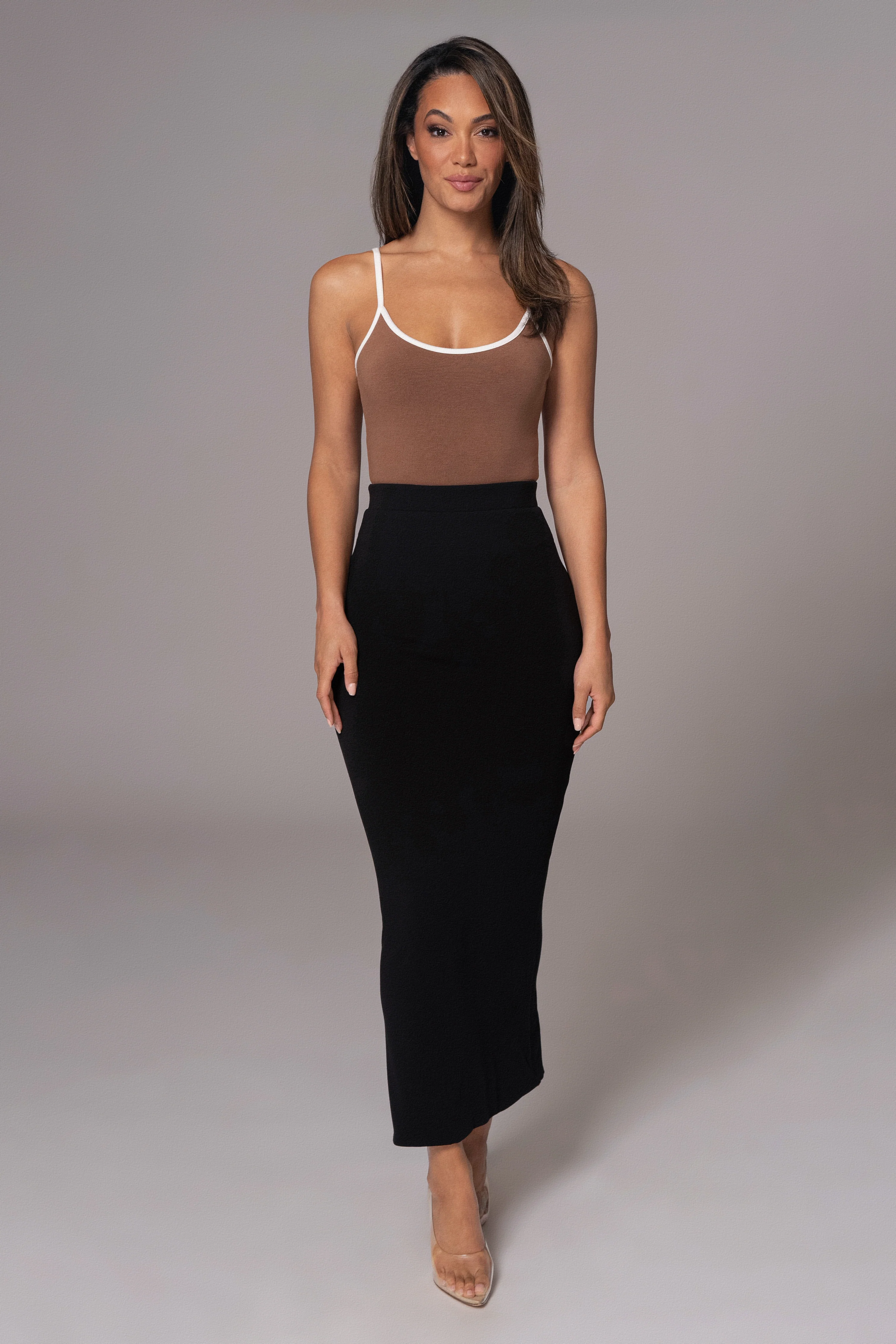 Black/Pecan Tash Reversible Cami Top - Image 6