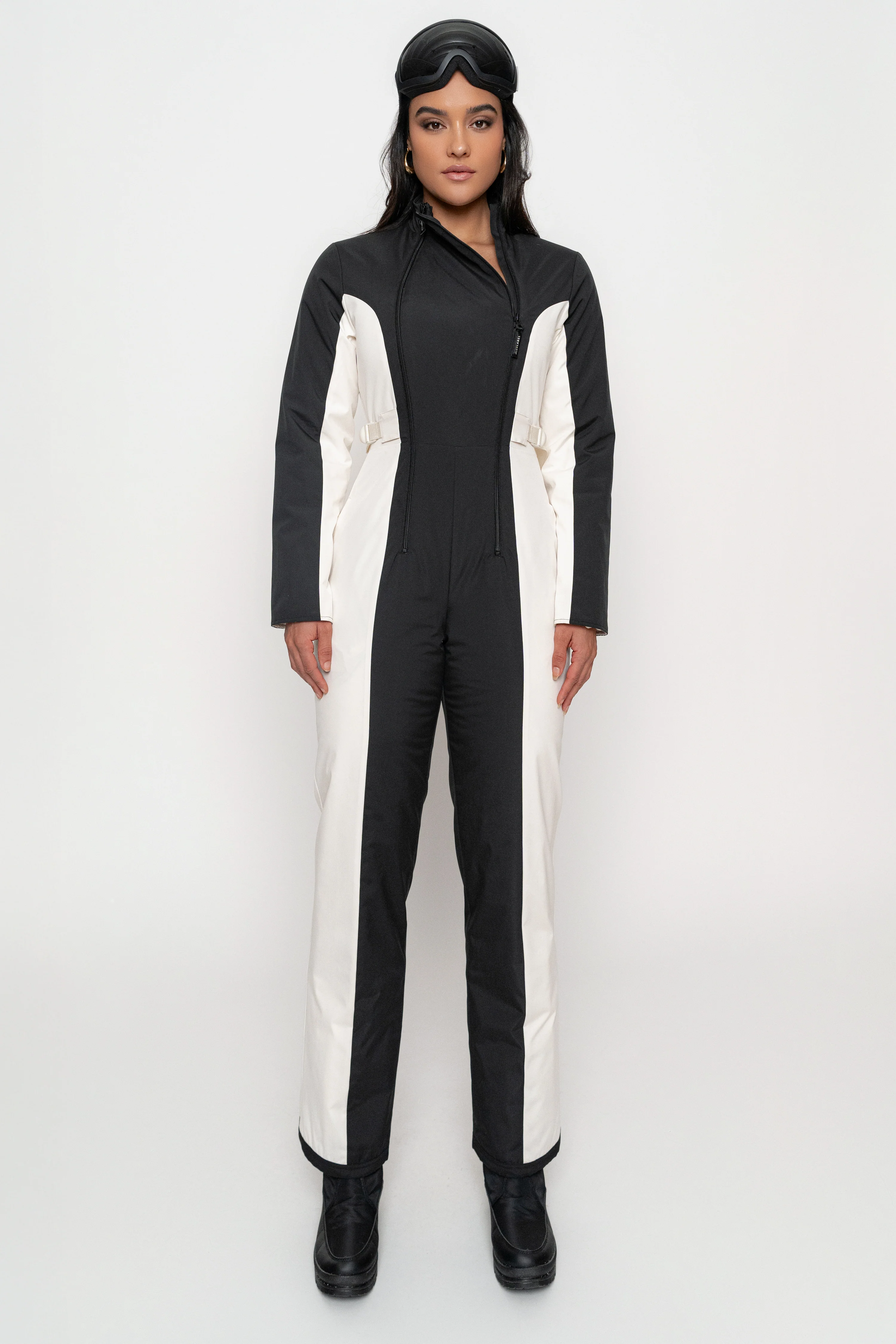 Black Polar Escape Ski Suit - Image 13