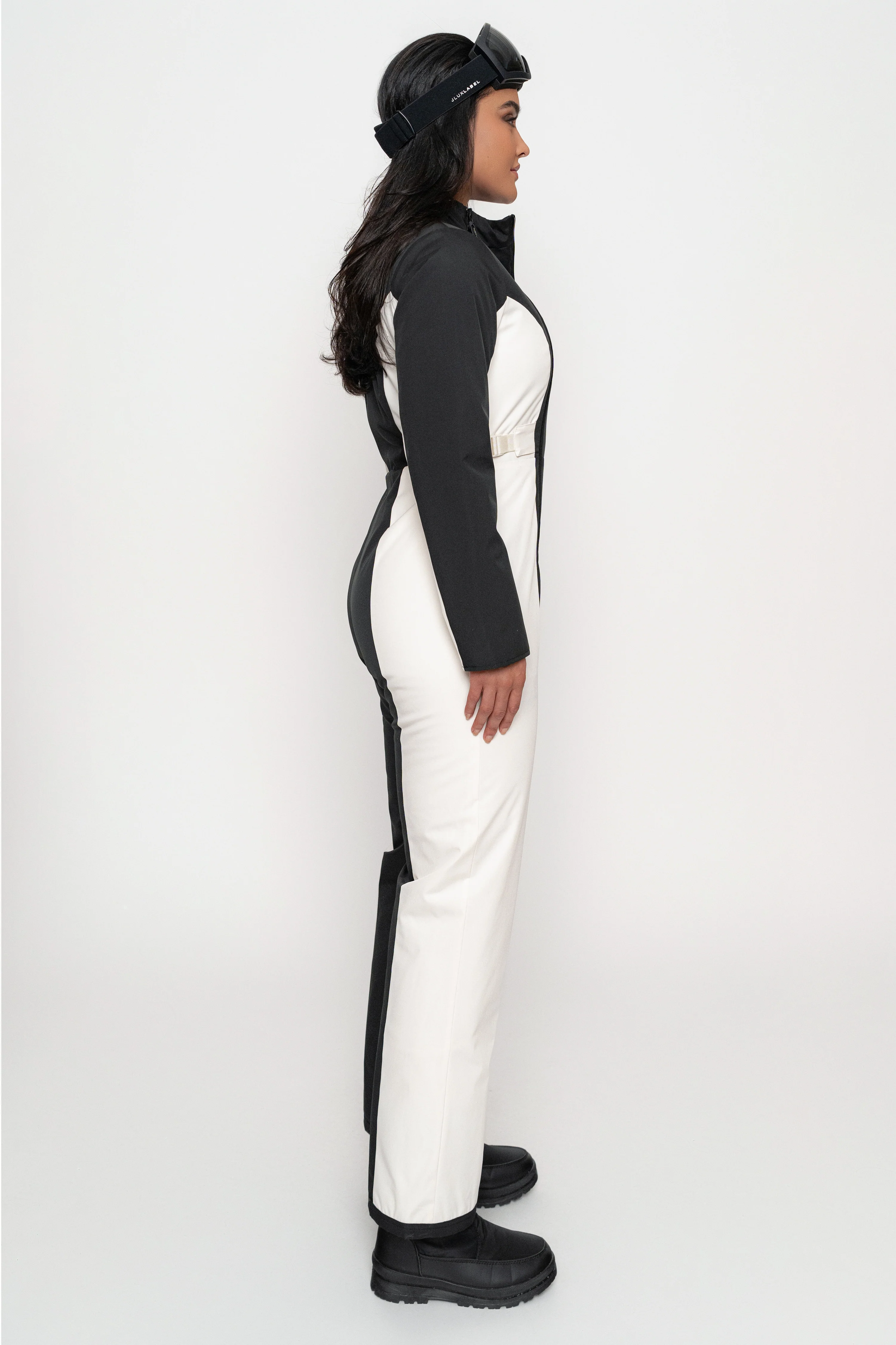 Black Polar Escape Ski Suit - Image 14
