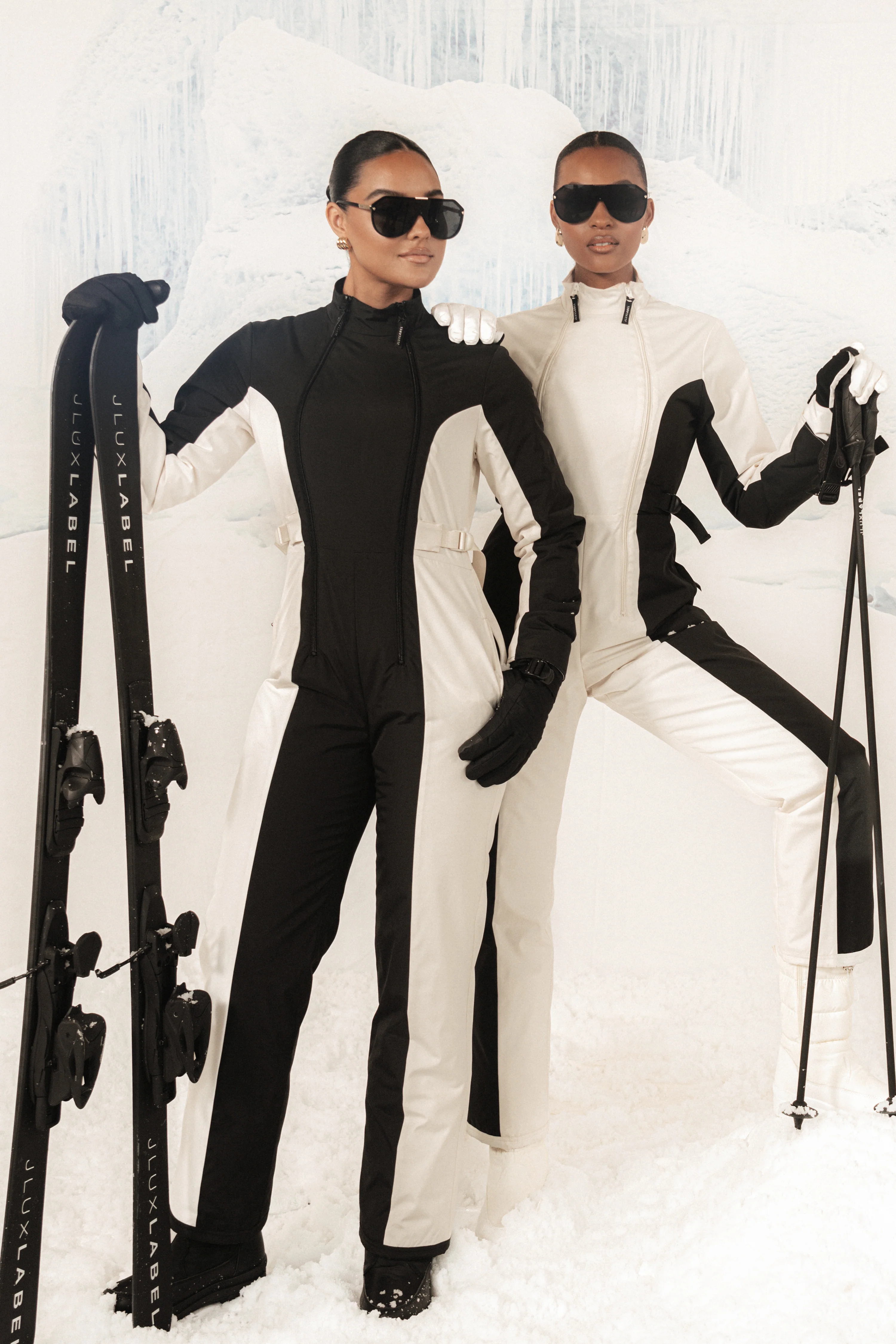 Black Polar Escape Ski Suit - Image 3