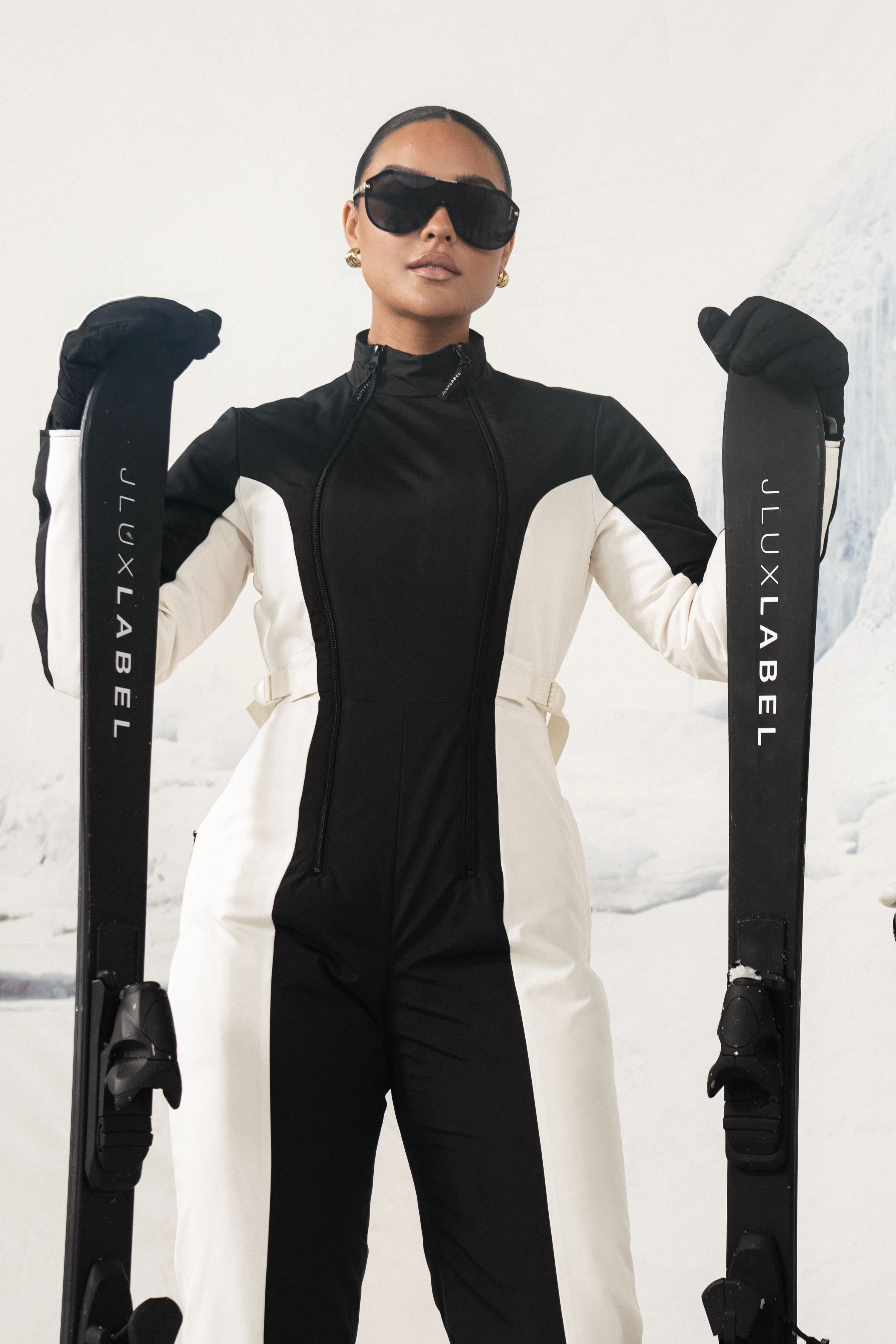 Black Polar Escape Ski Suit - Image 4
