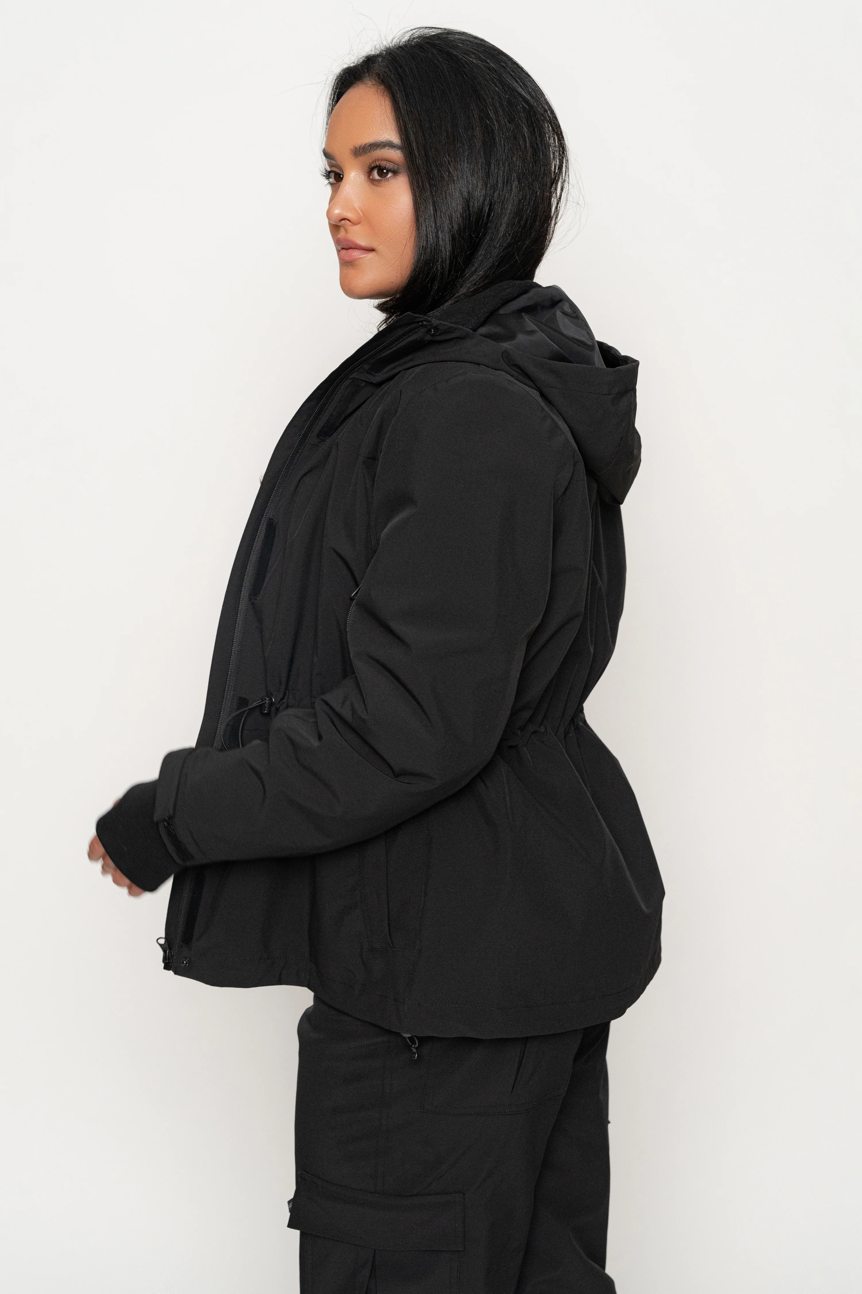 Black Polar Puffer Jacket - Image 11